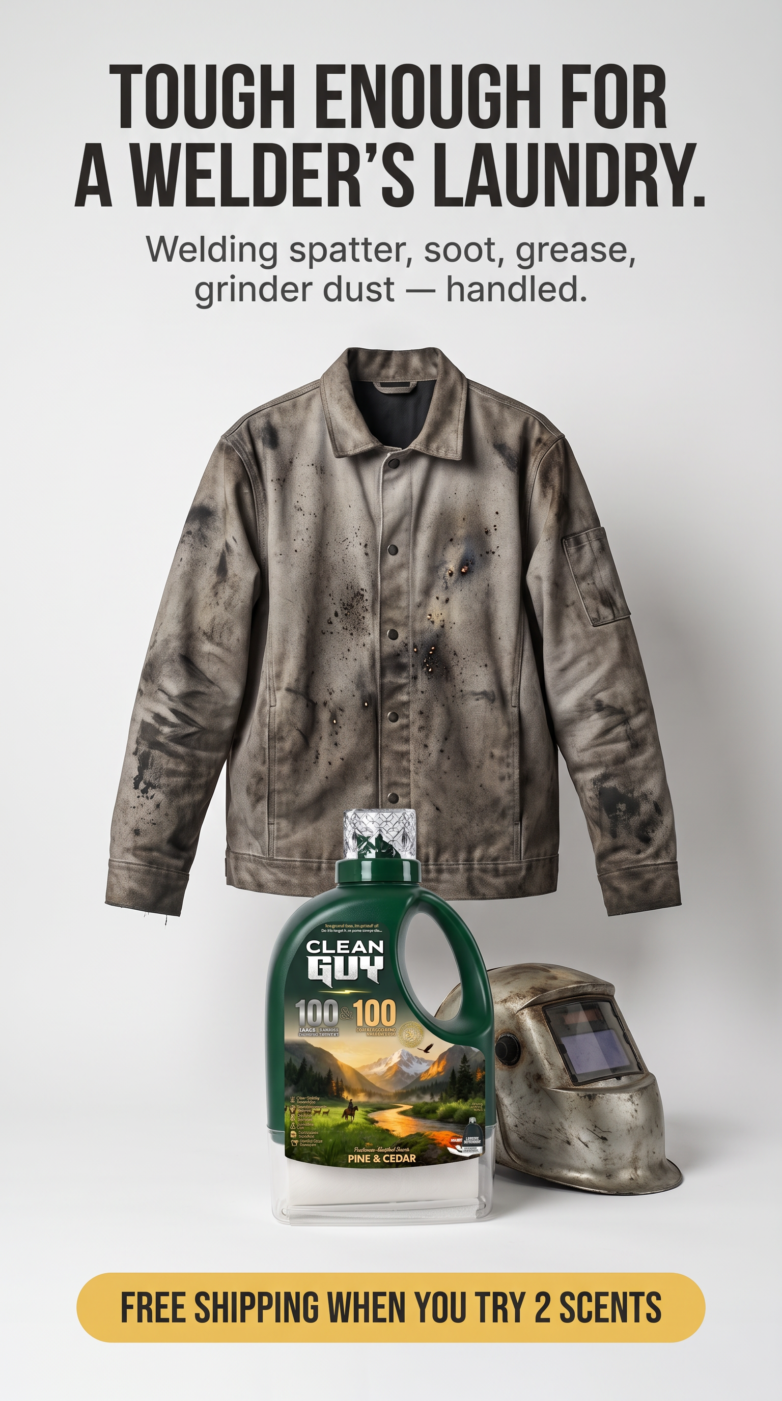 Clean Guy Facebook ad