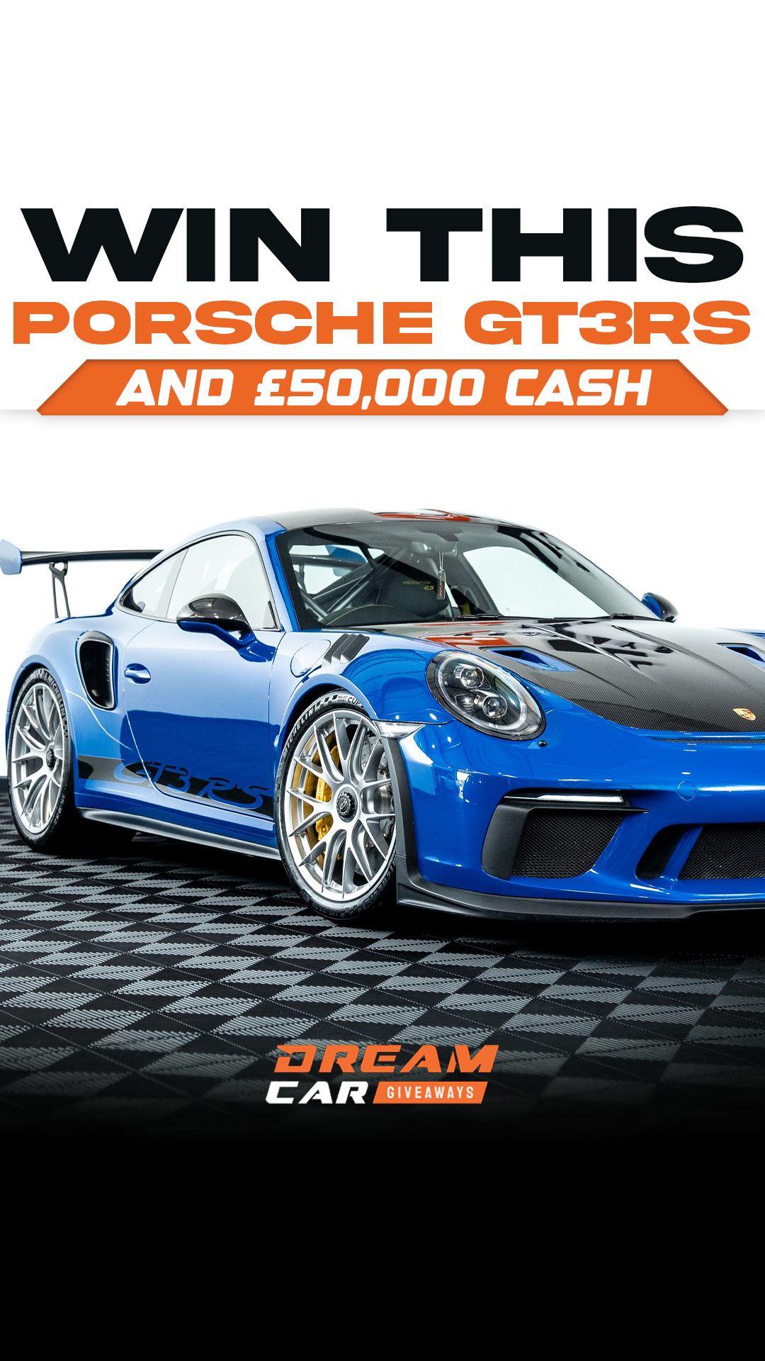 Dream Car Giveaways Facebook ad