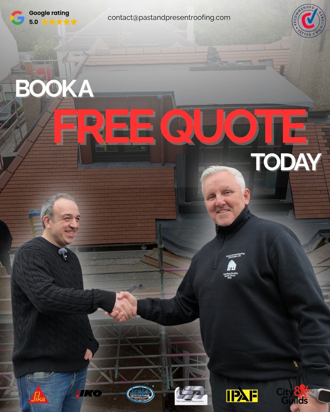 Past & Present Roofing Edinburgh Ltd Facebook ad