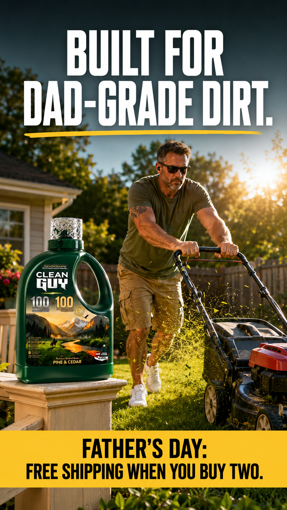Clean Guy Facebook ad