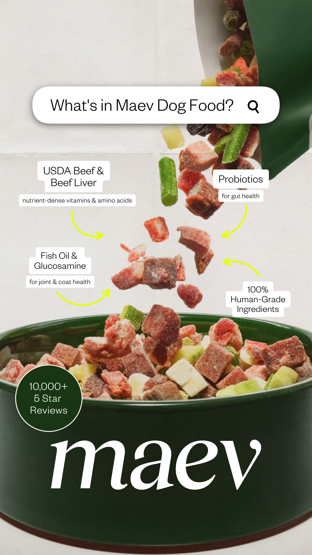 Maev Facebook ad