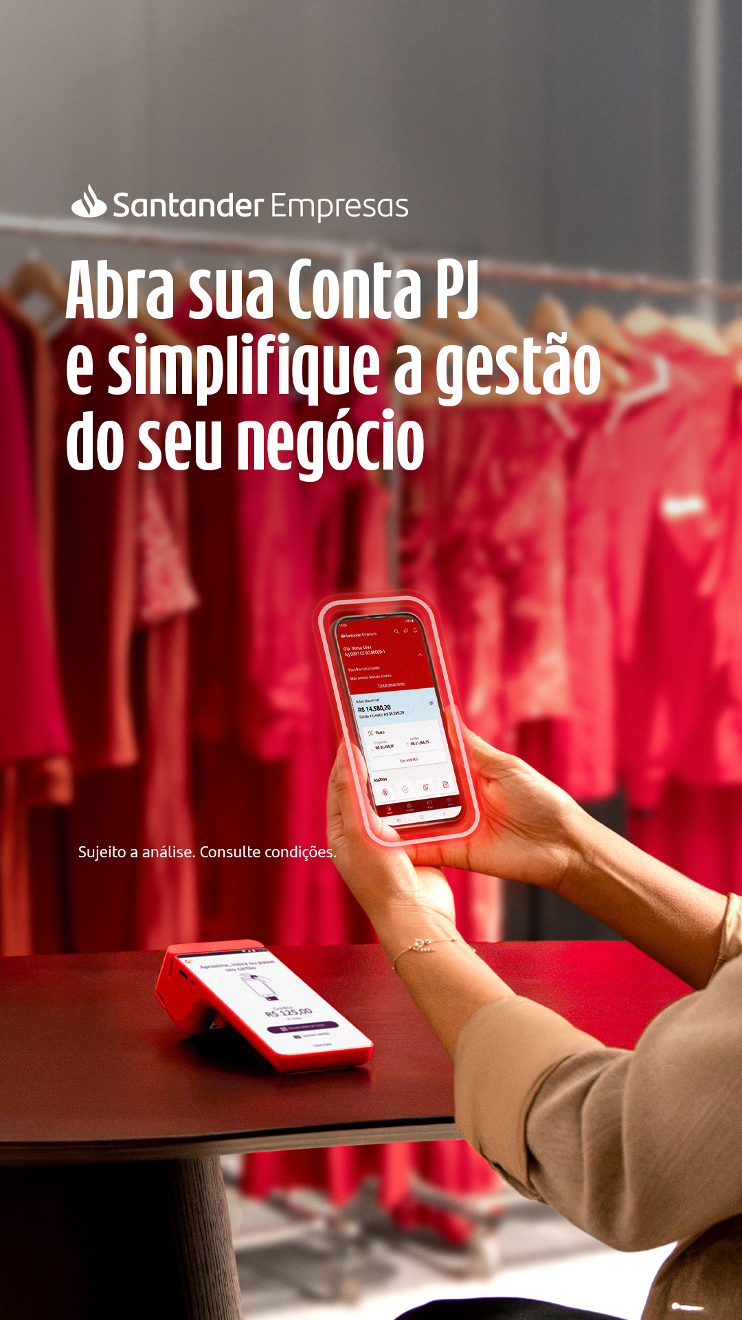 Santander Empresas Brasil Facebook ad