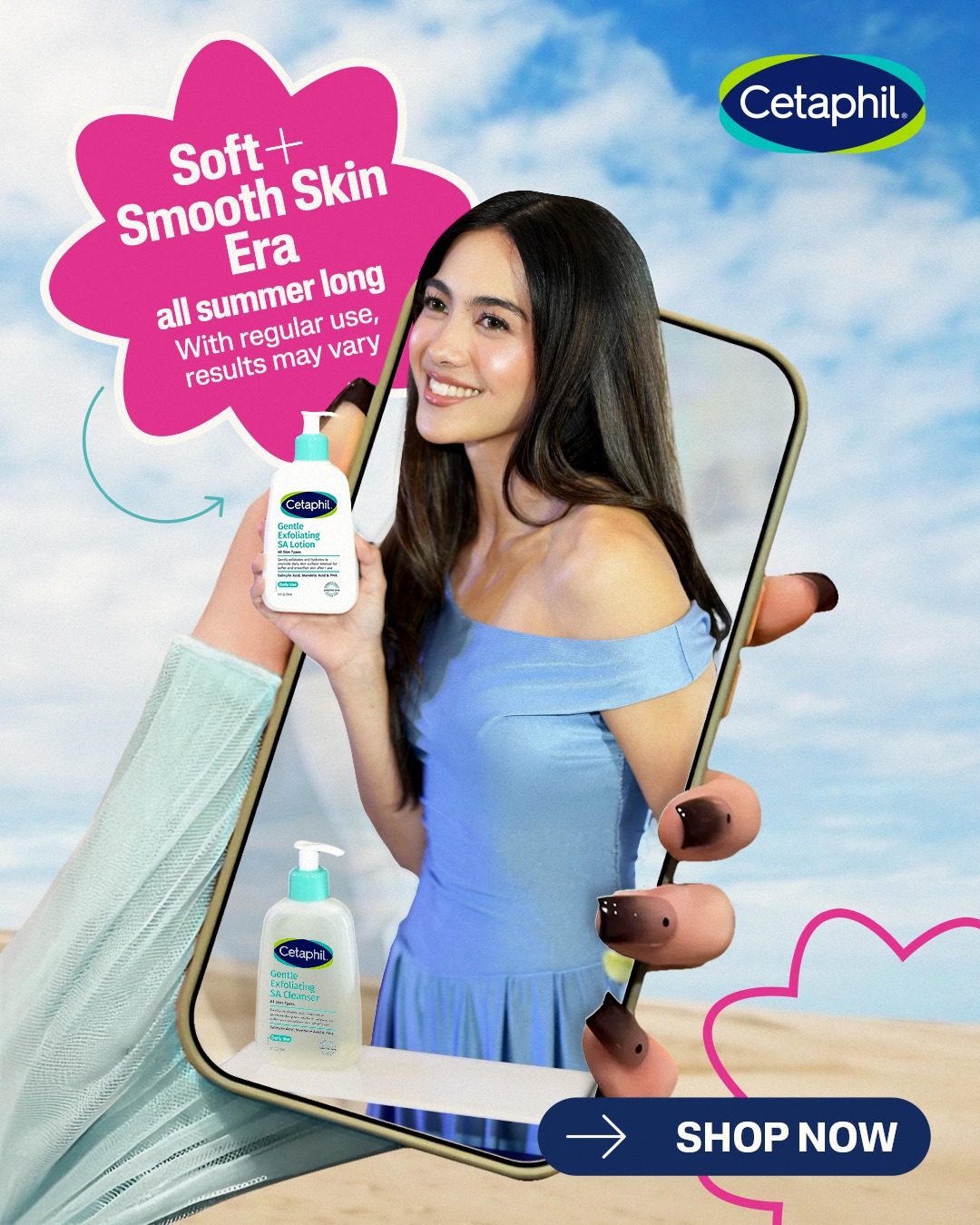Cetaphil Facebook ad