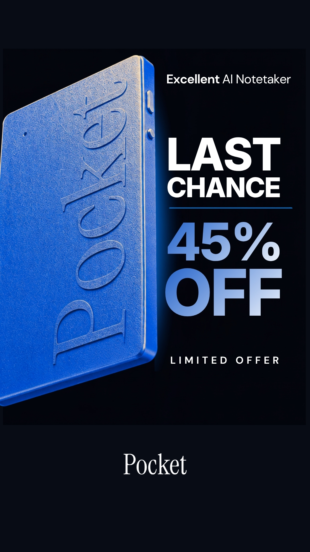 Pocket AI Facebook ad