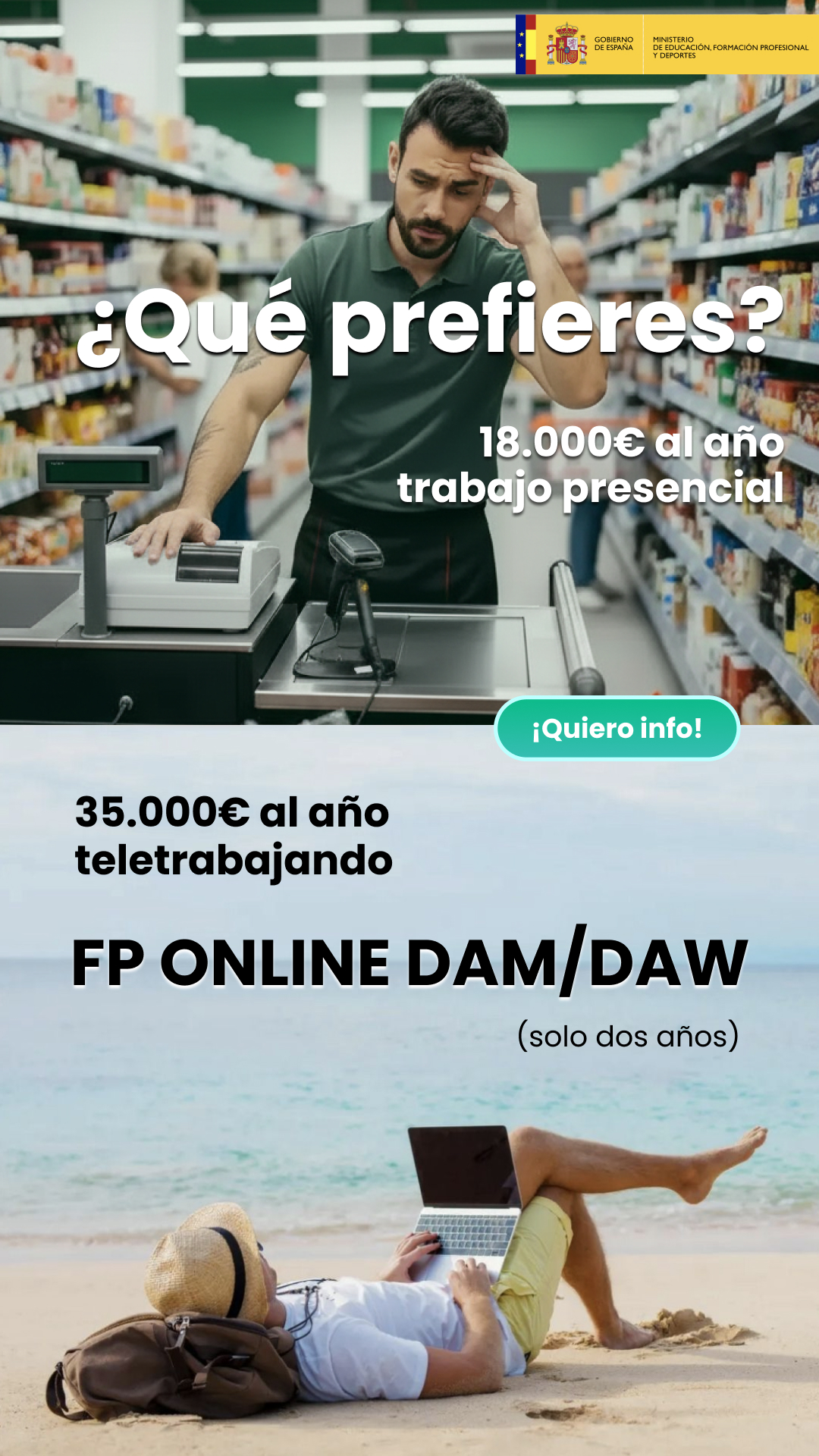 Ucademy.es Facebook ad