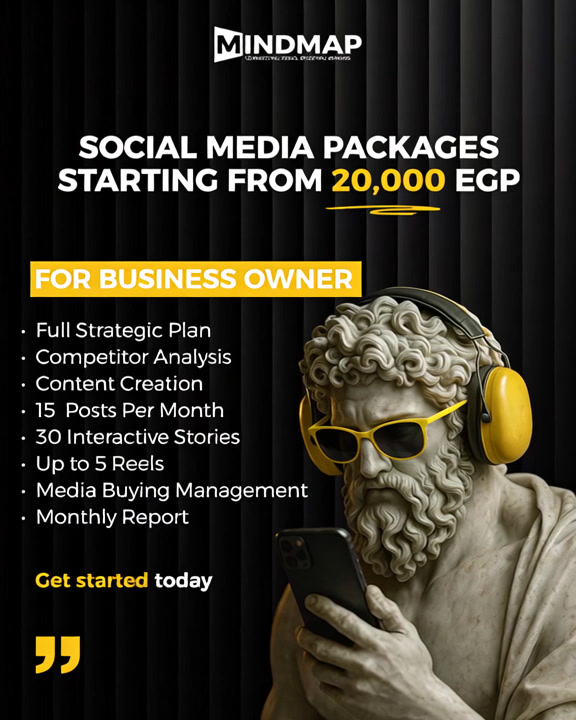 MindMap Agency Facebook ad: Let’s grow your business today.