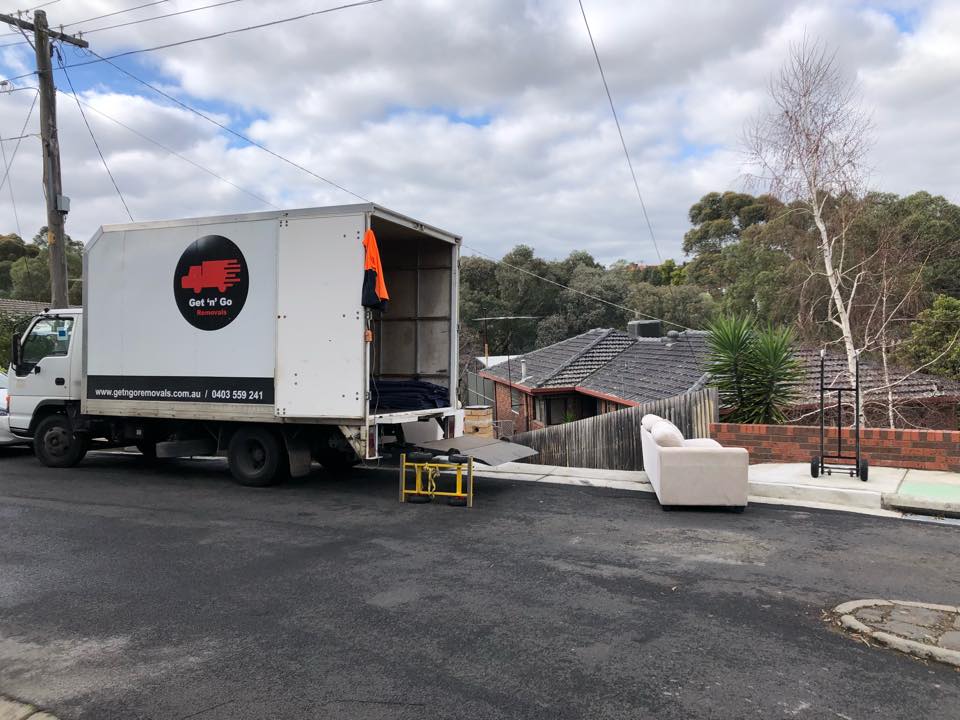 Get ‘n’ Go Removals Facebook ad: Moving Made Easy