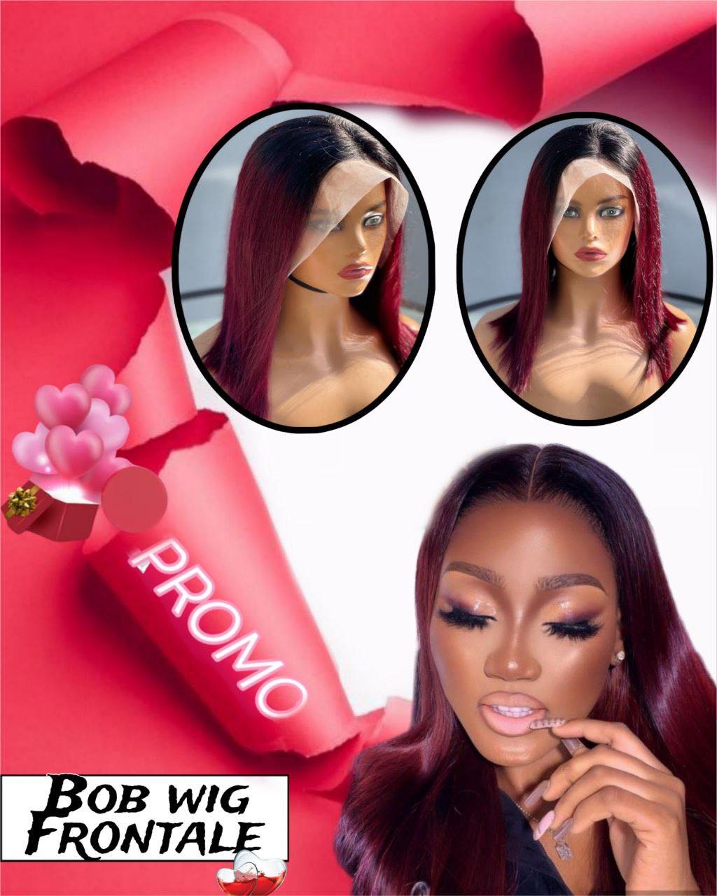 OMG HAIR Facebook ad