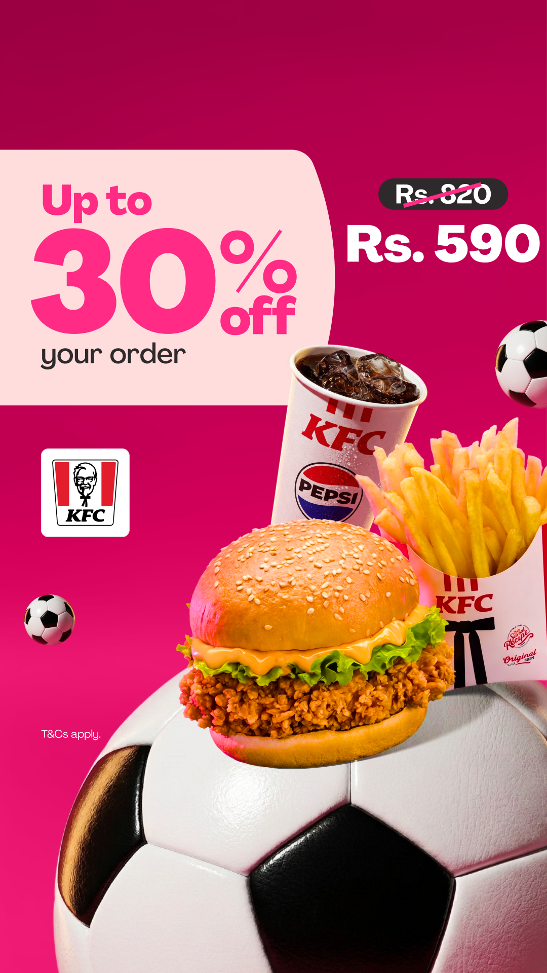foodpanda Facebook ad