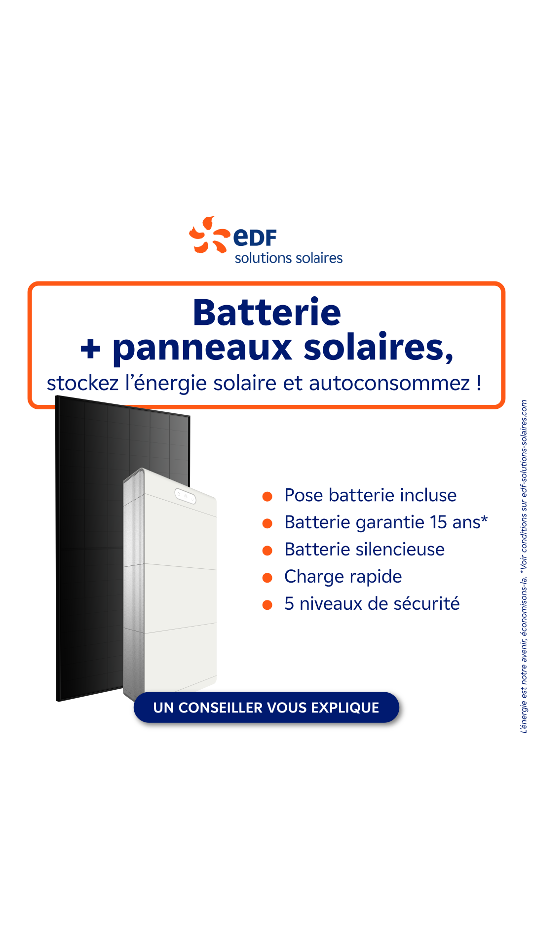 Mes offres EDF solutions solaires Facebook ad