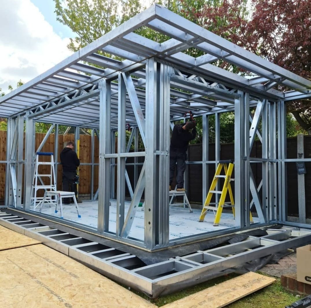 Steel Frame Buildings Ltd Facebook ad: The Future of Building, For a Fraction of…