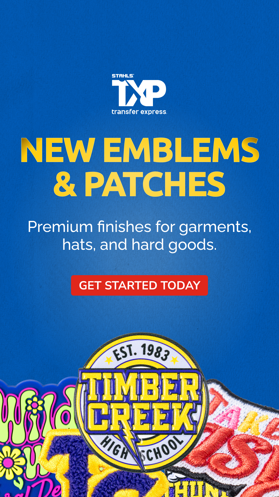 Stahls' Transfer Express Facebook ad