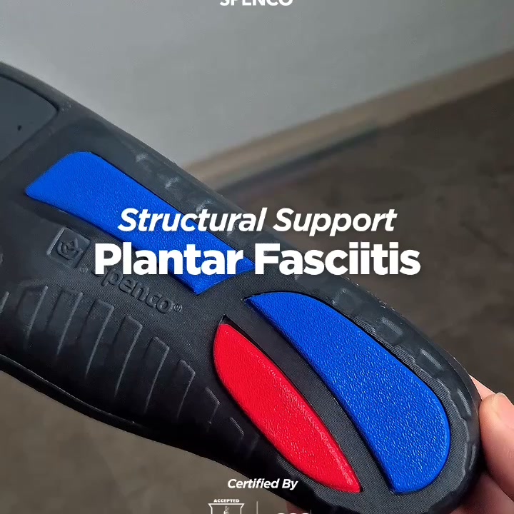 Spenco a foot health products for reducing pain and increase mobility Facebook ad: Insole Plantar Fasciitis