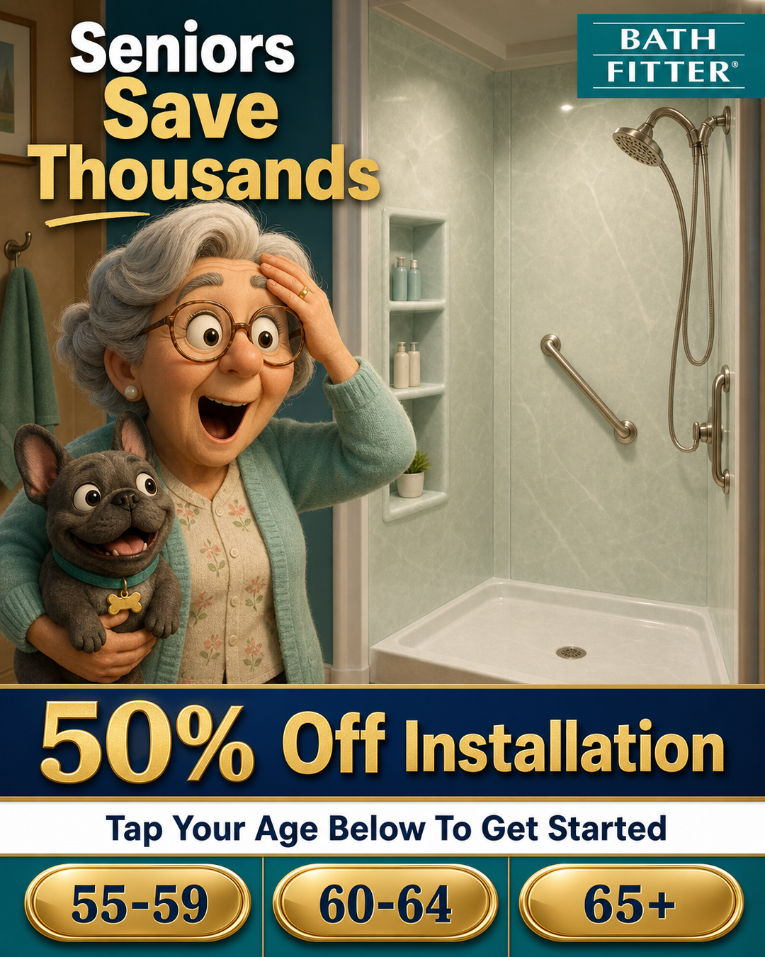 Bath Fitter Facebook ad