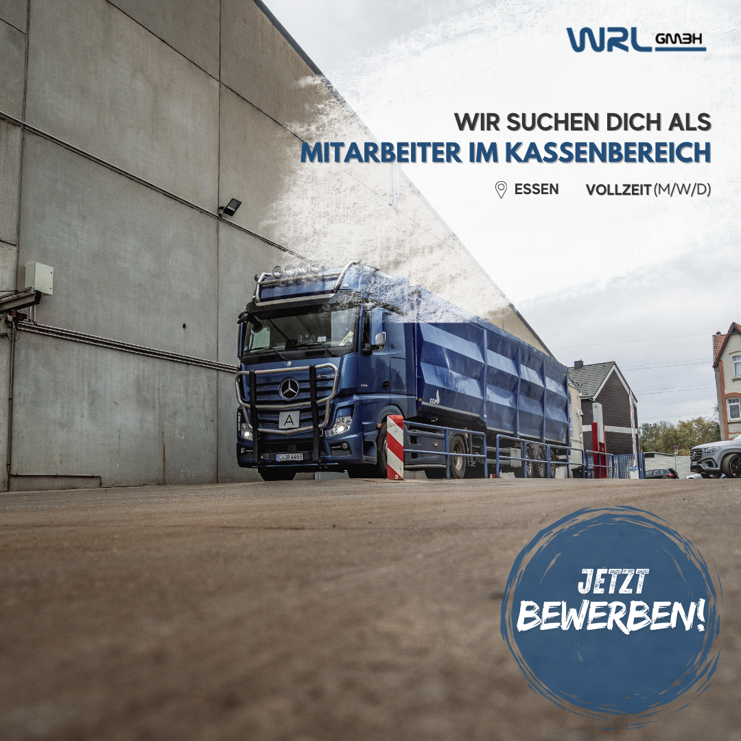 WRL-GmbH Schrott und Metallgroßhandel Entsorgungsfachbetrieb Facebook ad: Jetzt bewerben!