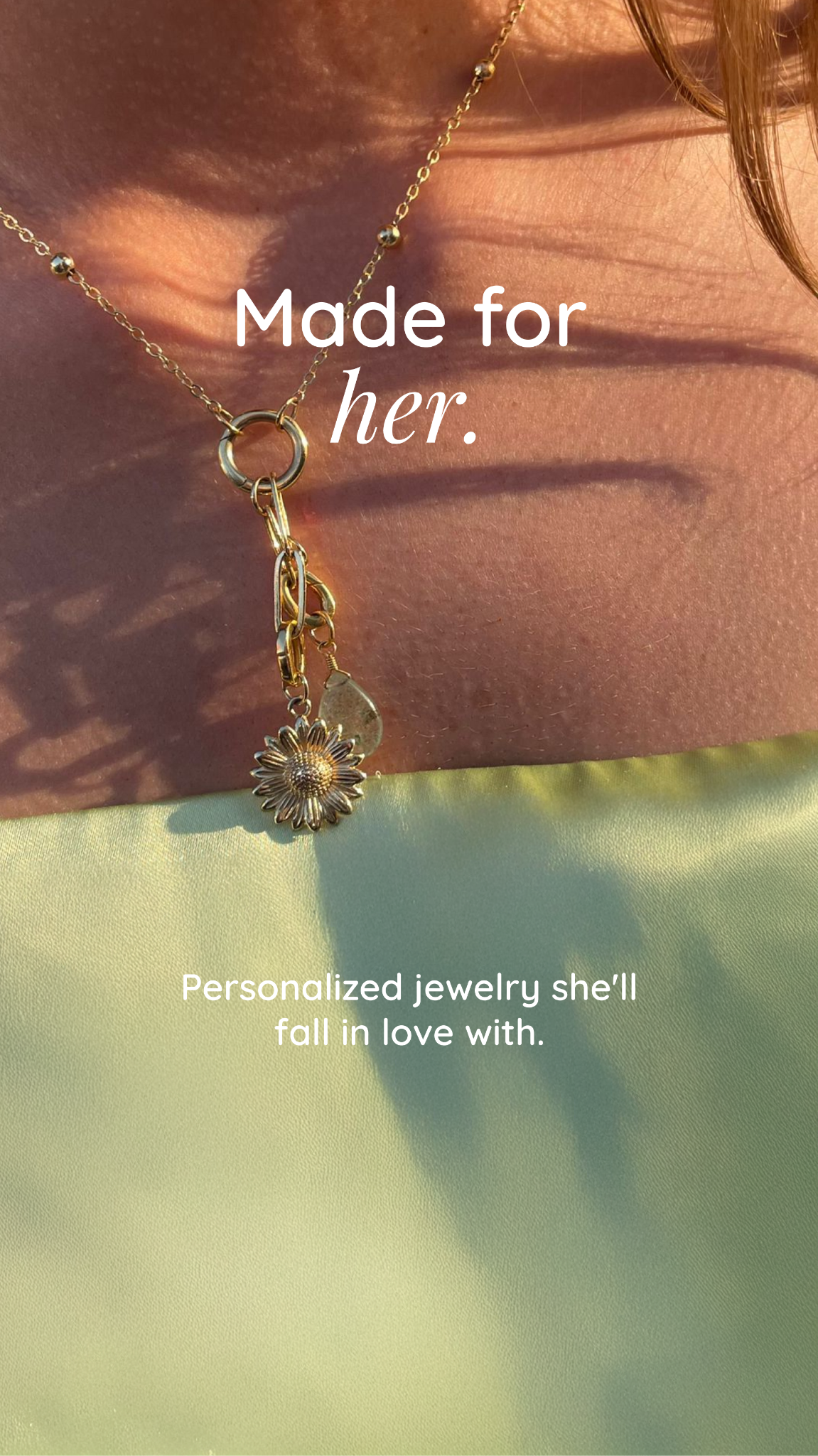 LINK Necklaces Facebook ad
