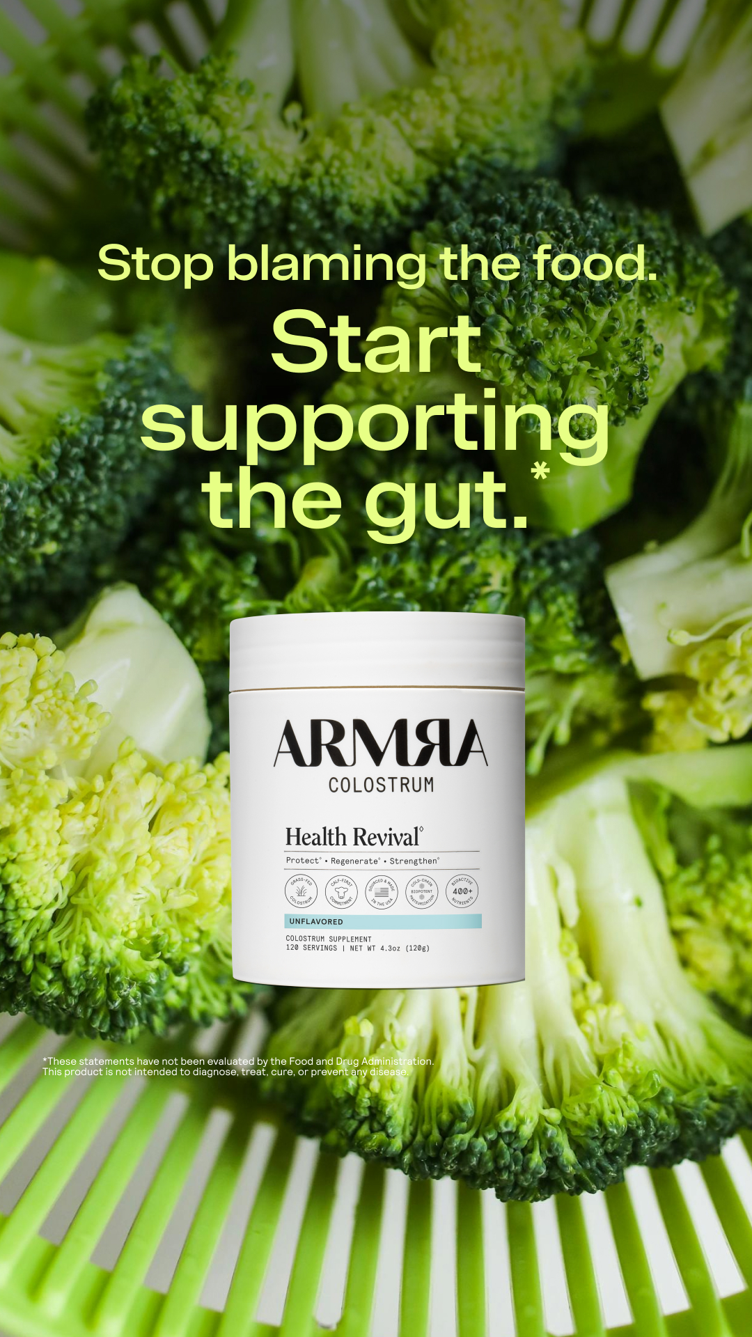 ARMRA Facebook ad