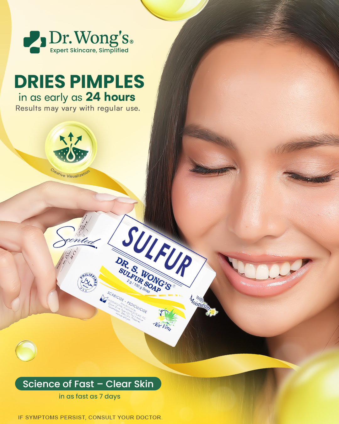 Dr. S. Wong Facebook ad