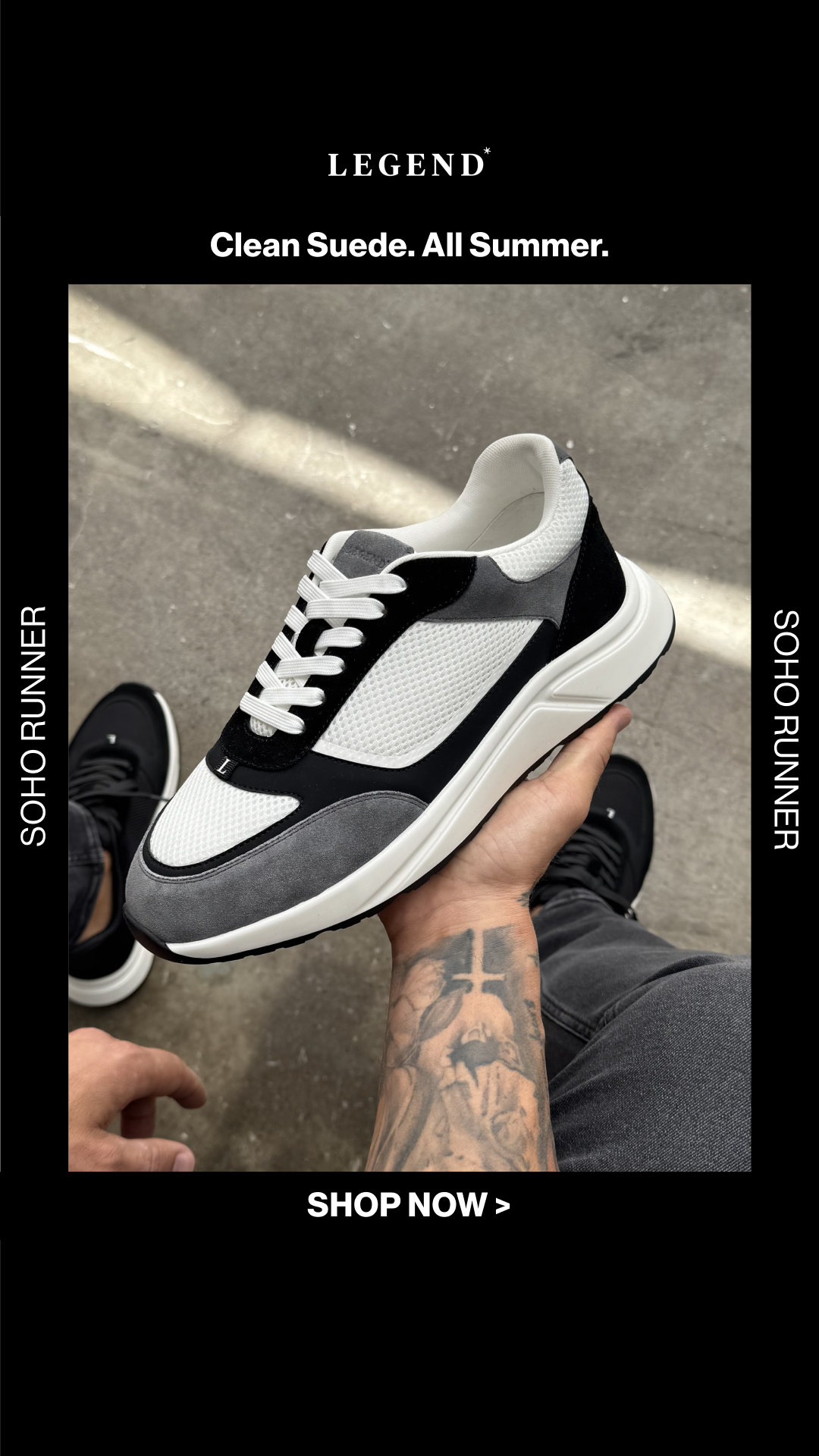 Legend London Facebook ad