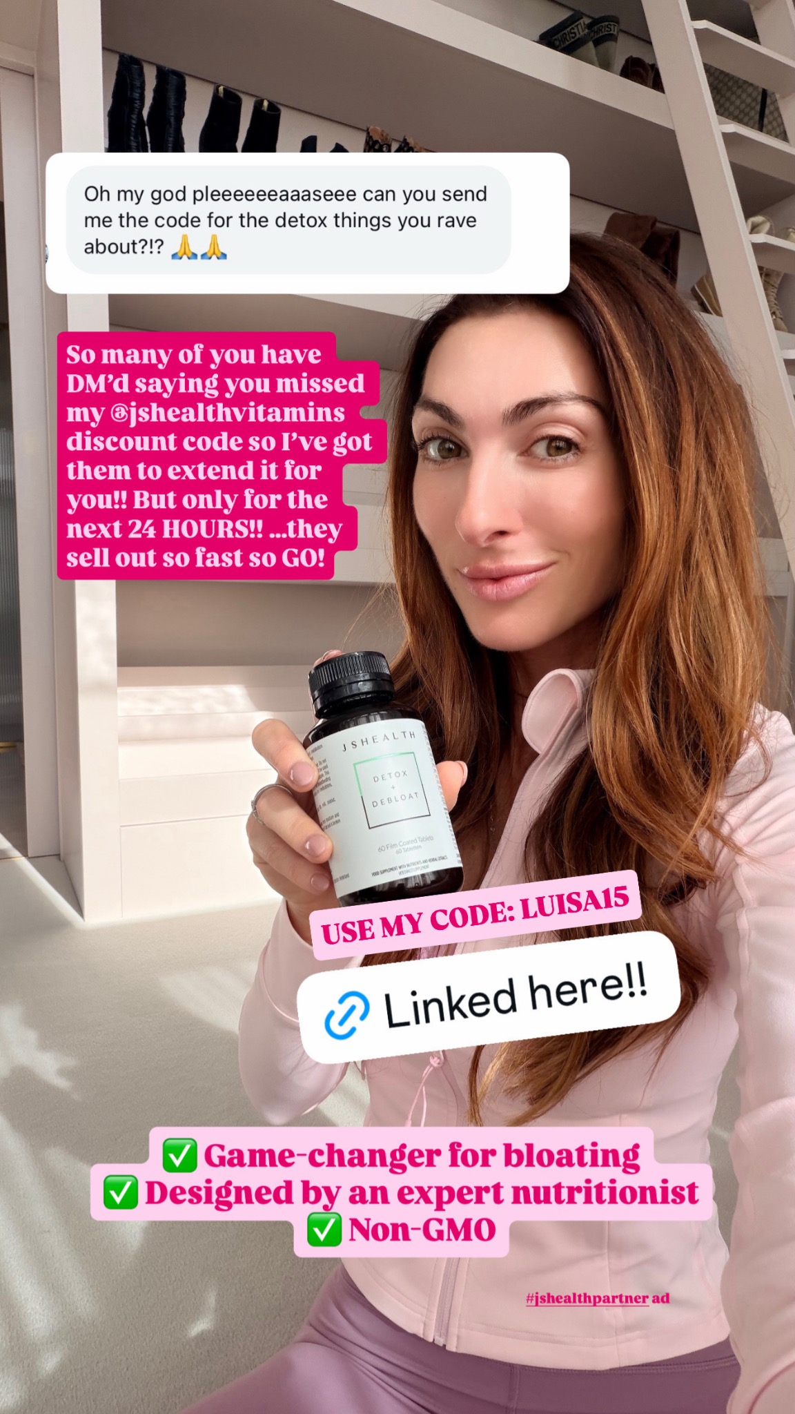 JSHealth Vitamins Facebook ad