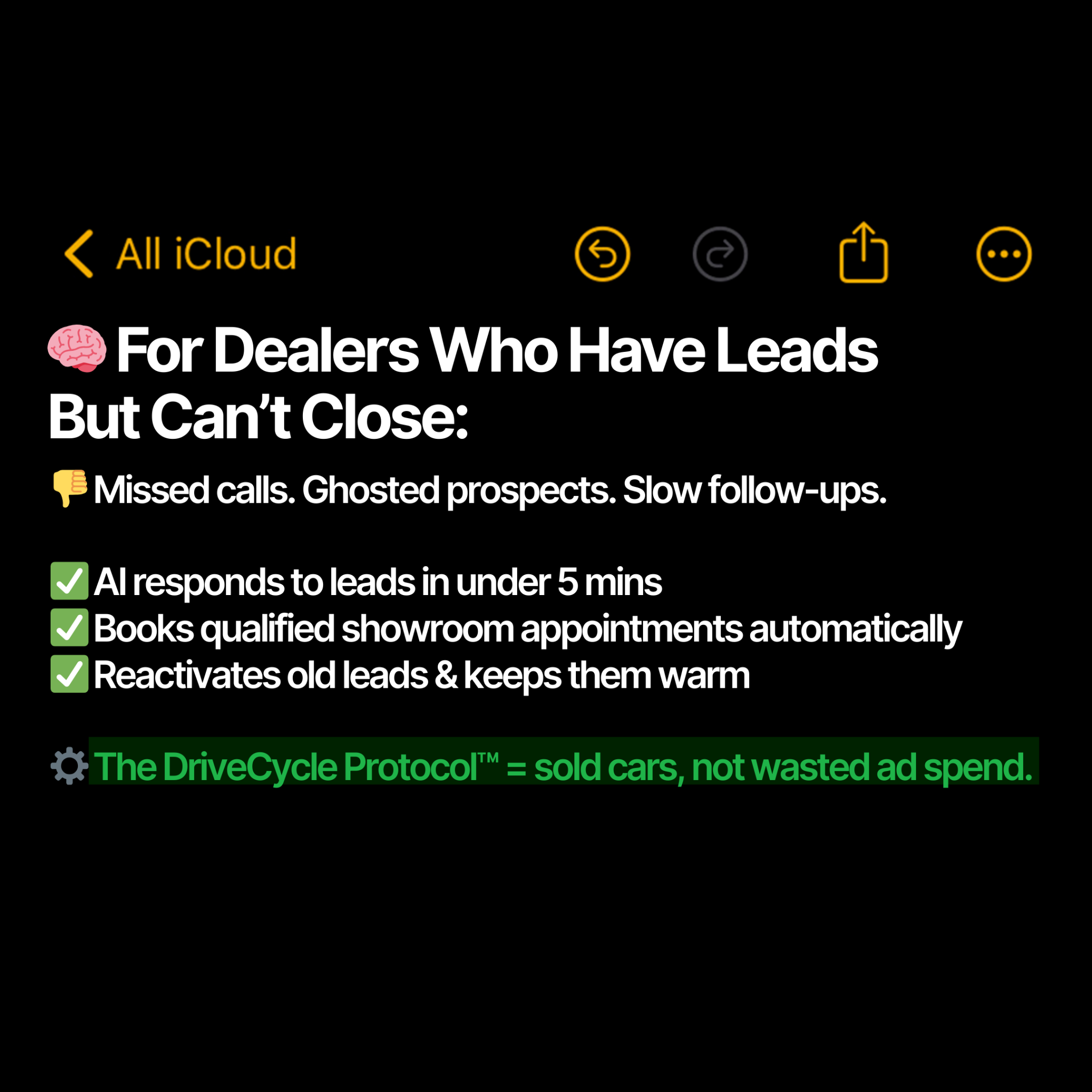 Quativacom Facebook ad: Car Dealerships: Add 120+ Showroom Appointments & 60+ Sold…