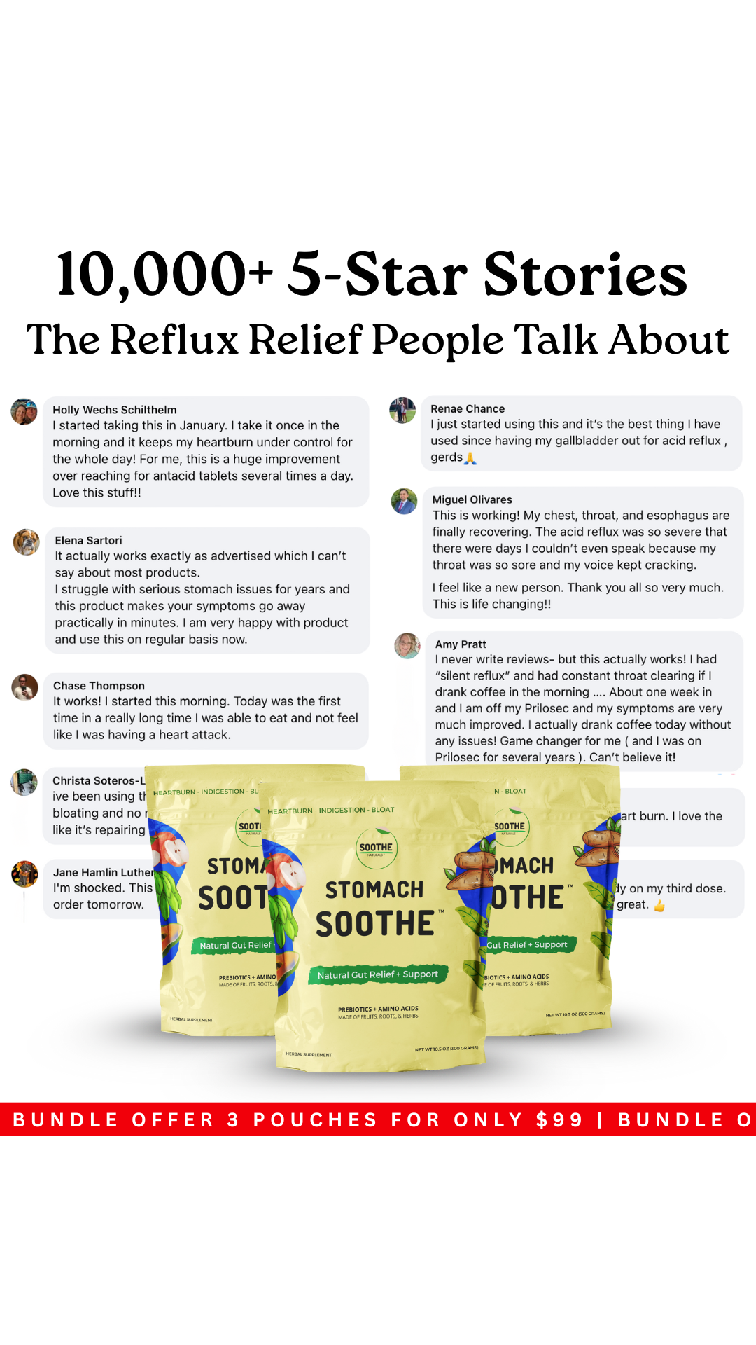 Soothe Naturals Facebook ad