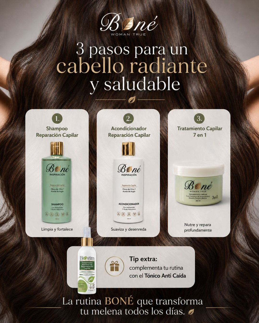 BONE Cuidado Capilar Natural Facebook ad