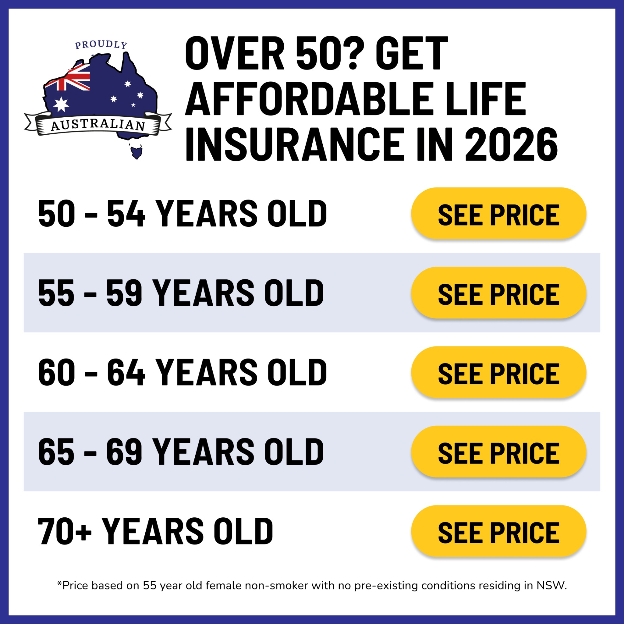 Life Insurance Australia Facebook ad