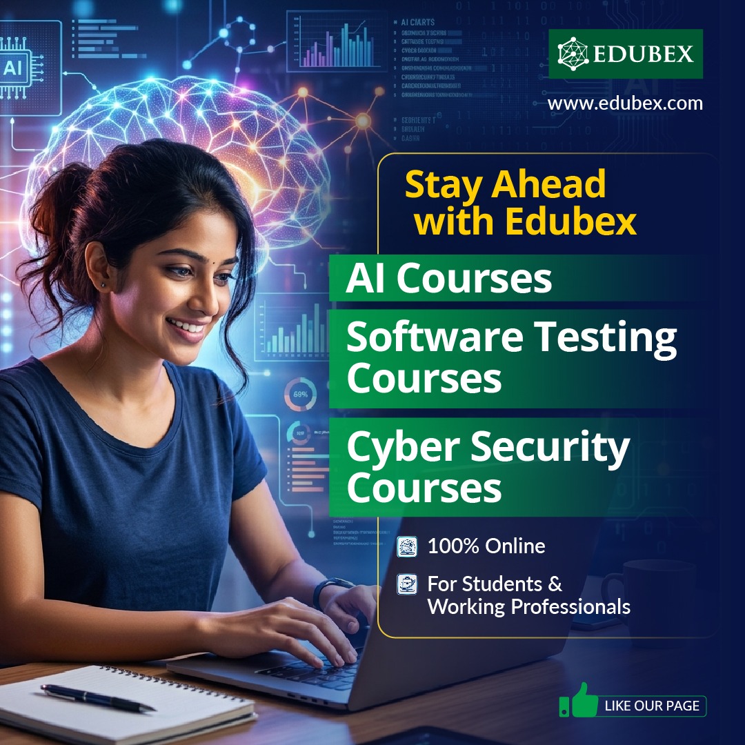 Edubex Courses India Facebook ad: Learn Today's Skills for Tomorrow's Careers