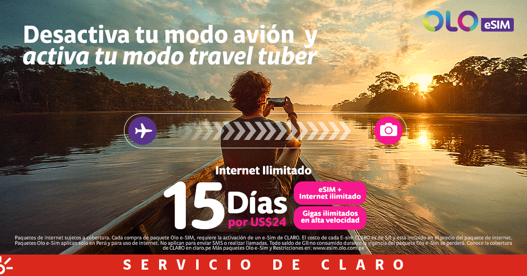 Claro Perú Facebook ad