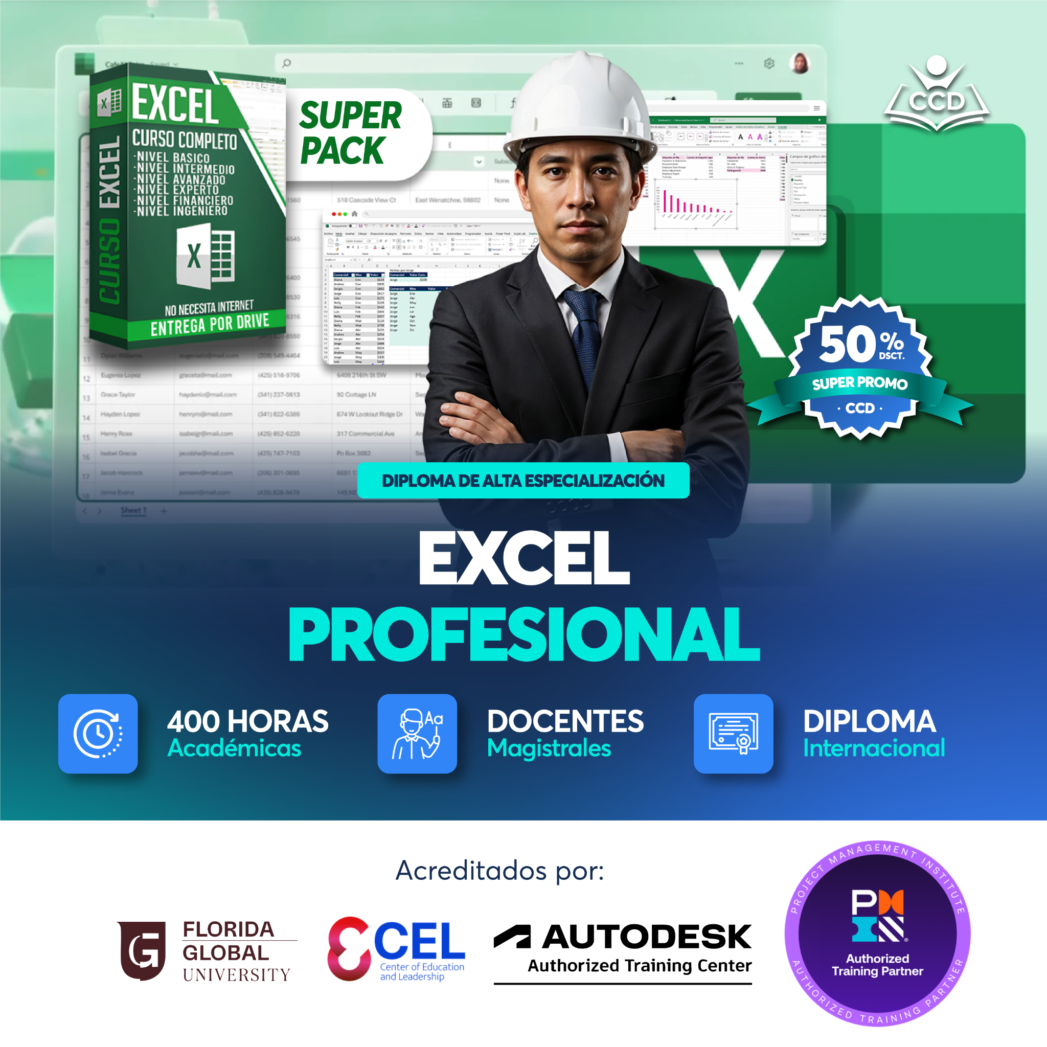 Centro de Capacitación y Desarrollo - CCD Facebook ad