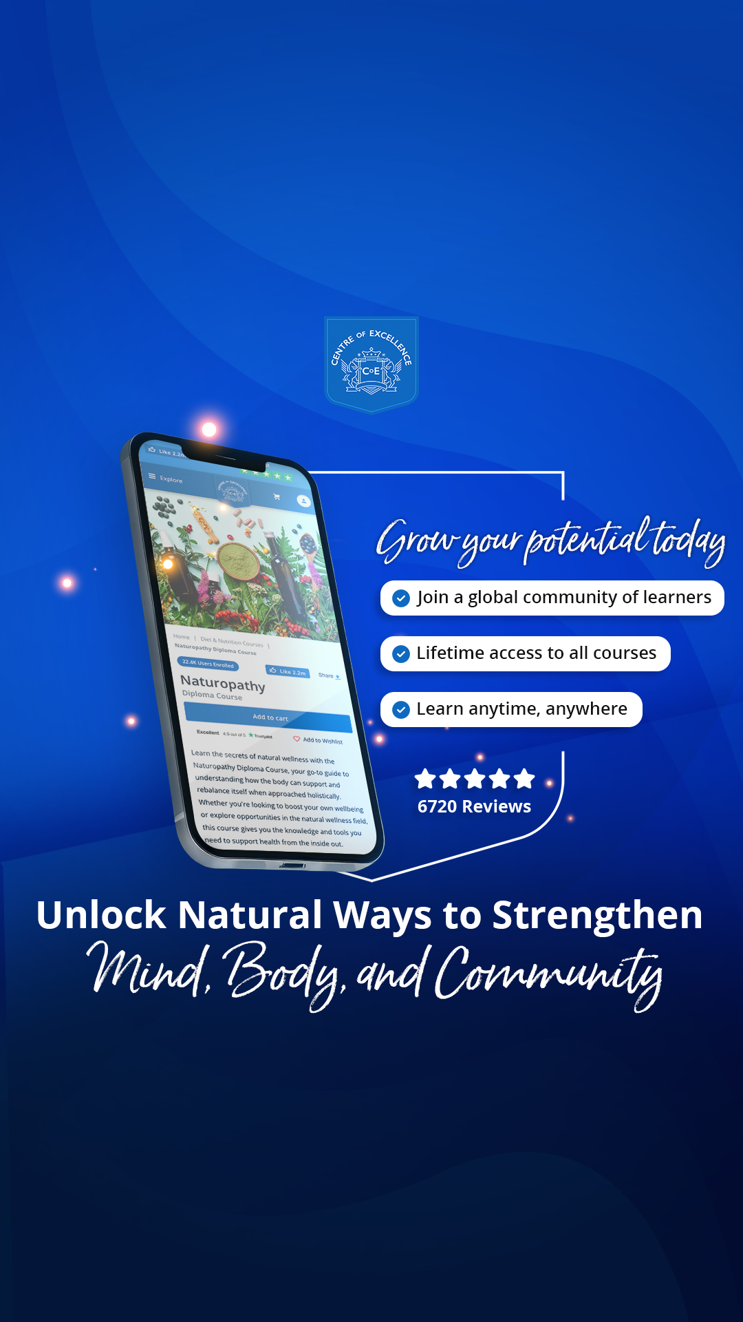 Centre of Excellence Facebook ad