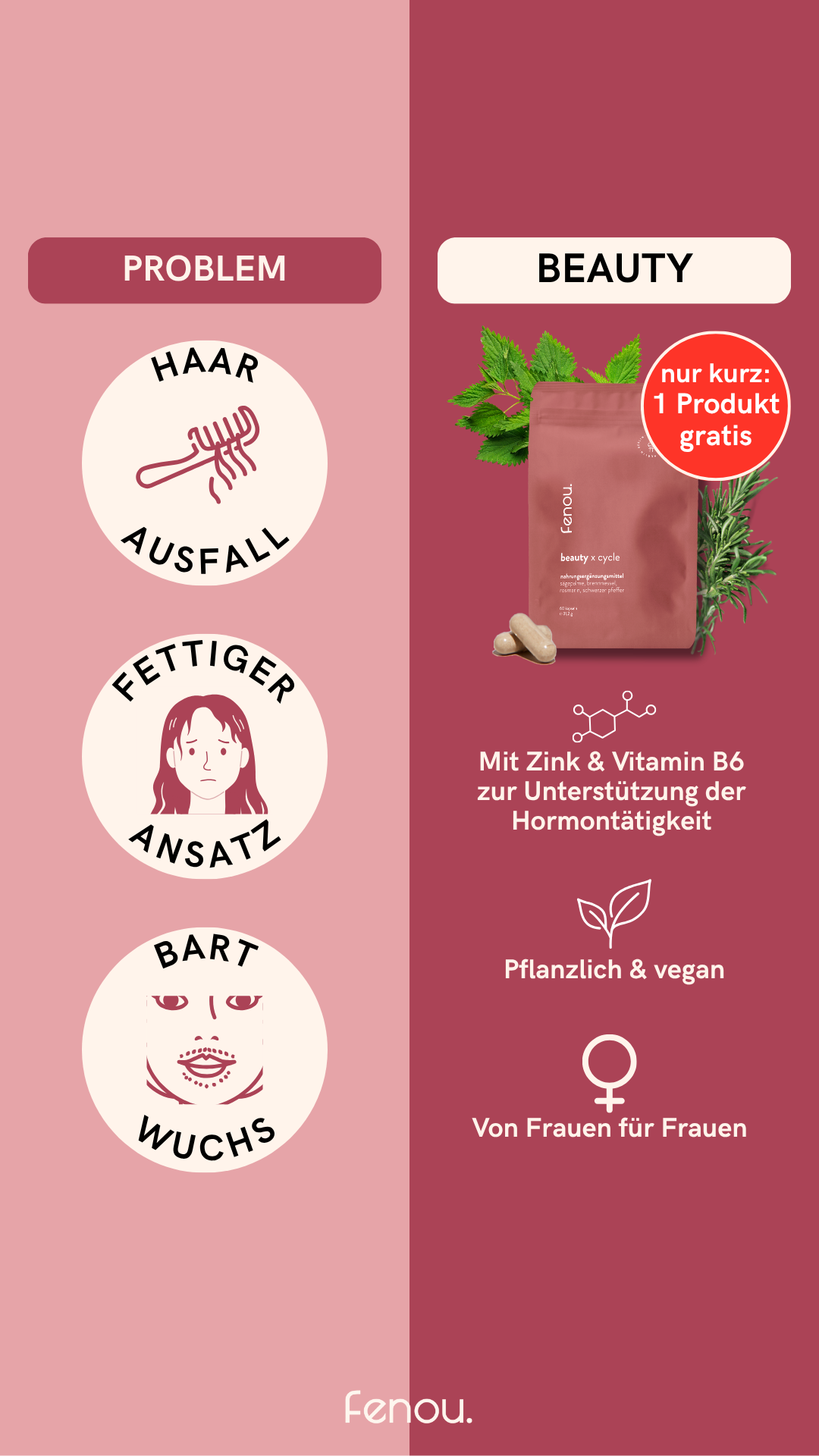 Fenou - female nourishment Facebook ad