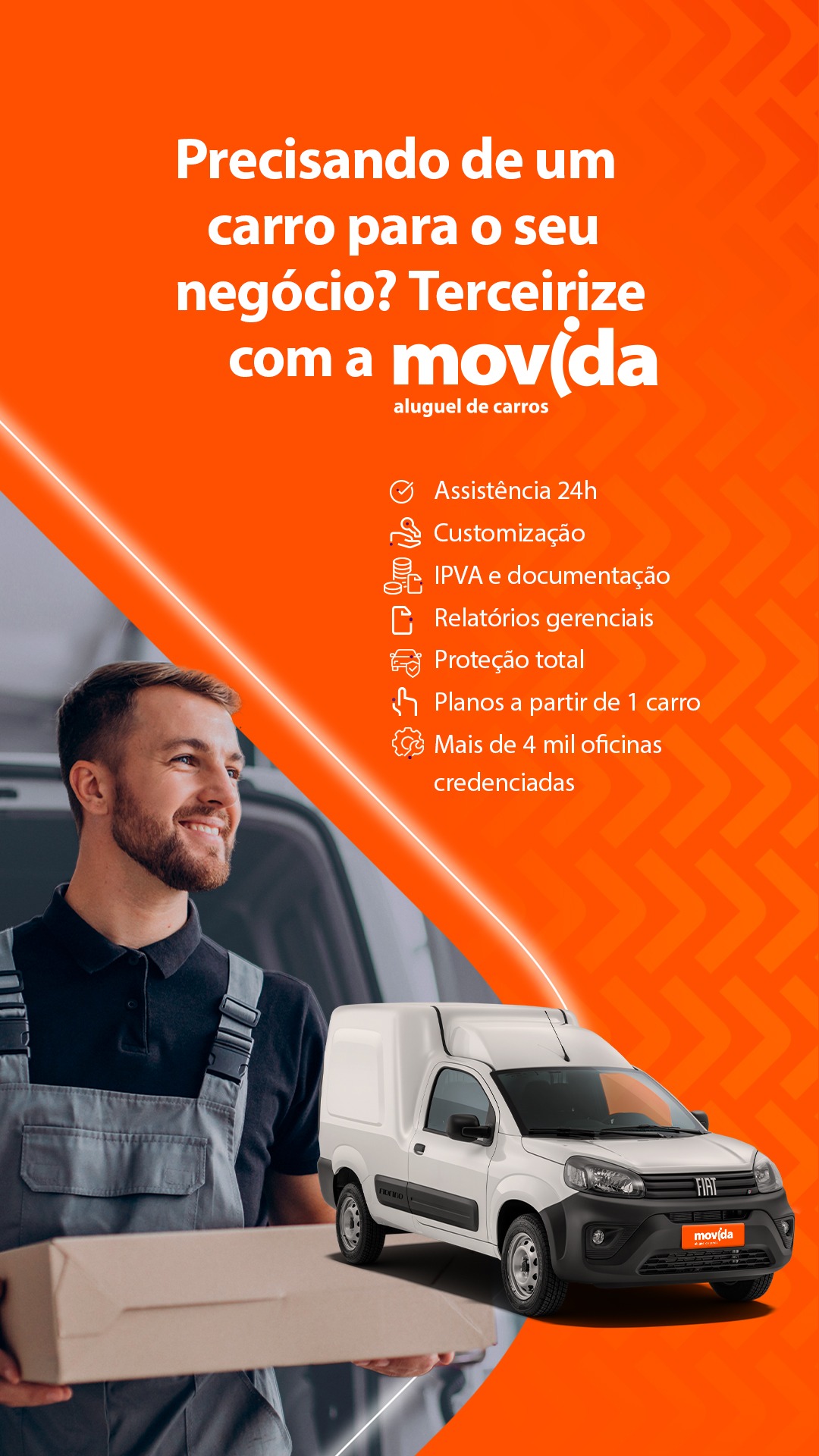 Movida Aluguel de Carros Facebook ad
