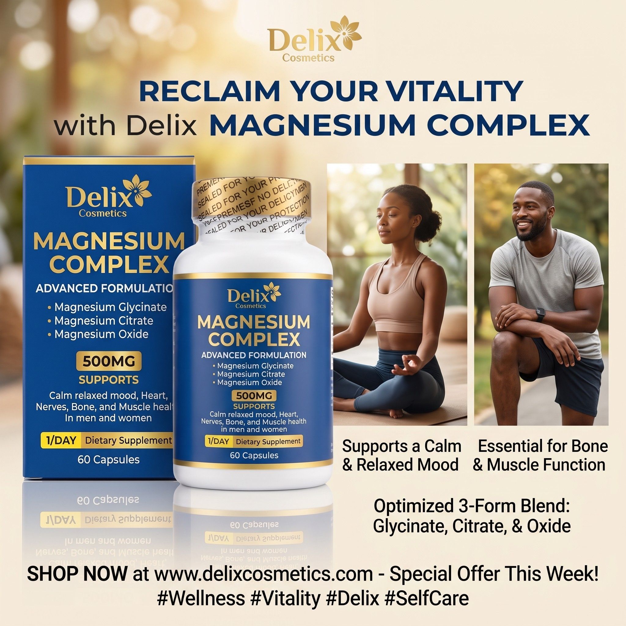 Delix Organic And Natural Supplements Facebook ad: *GHC 300*