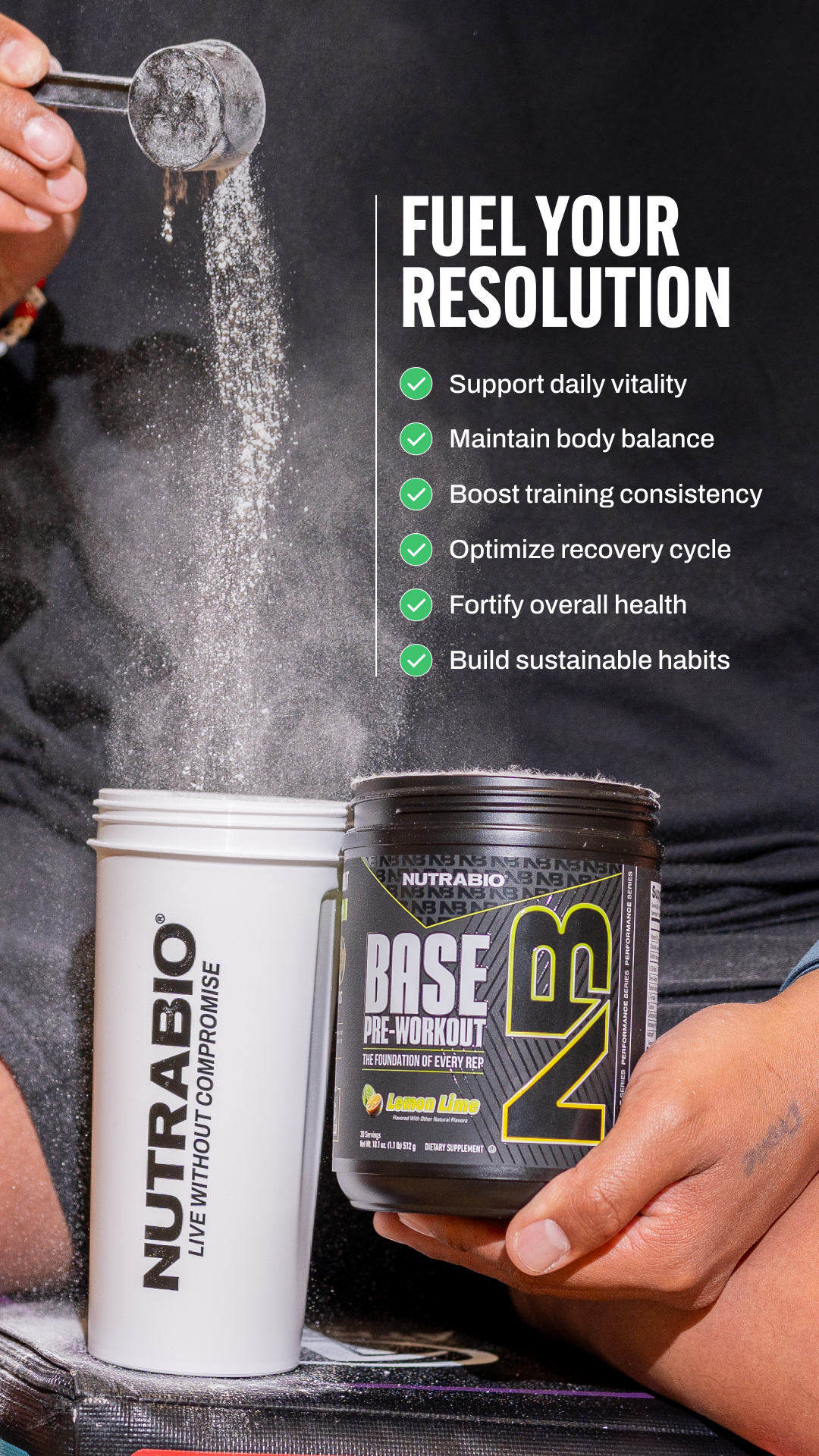 NutraBio Facebook ad