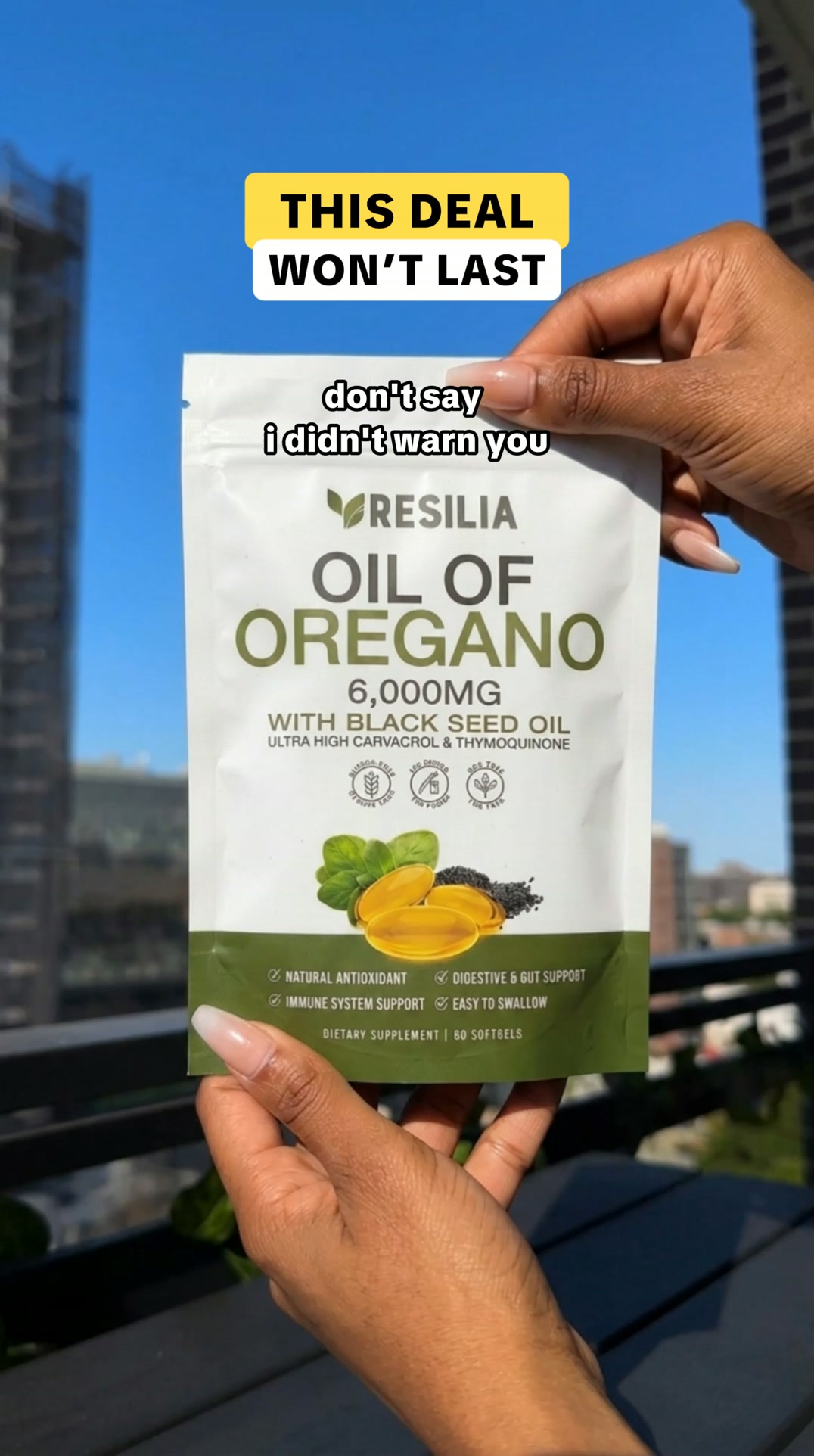 Resilia Facebook ad: 50% Off + 30-Day Guarantee