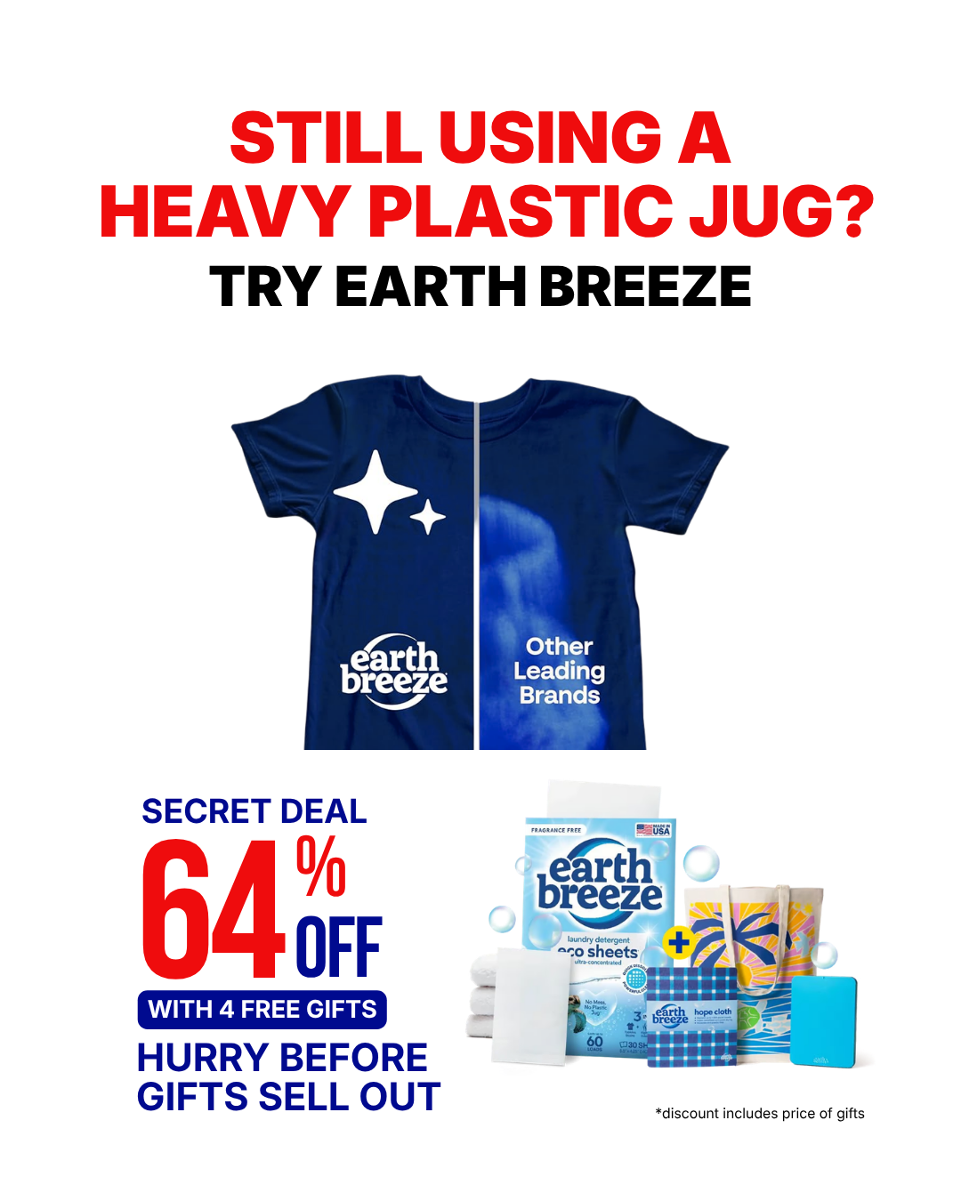 Earth Breeze Facebook ad