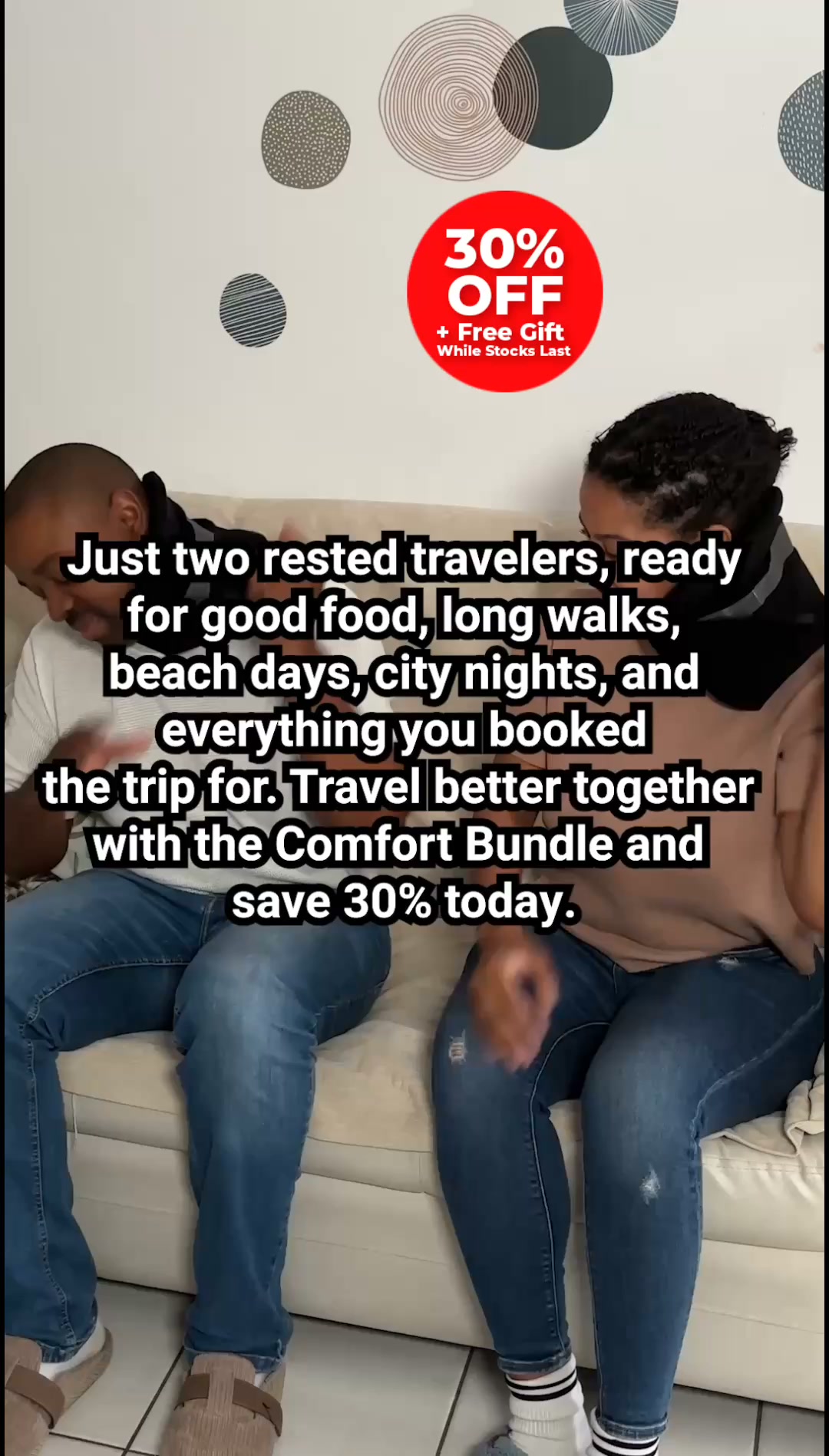 Trtl Facebook ad: Save 30% On The Travel Duo