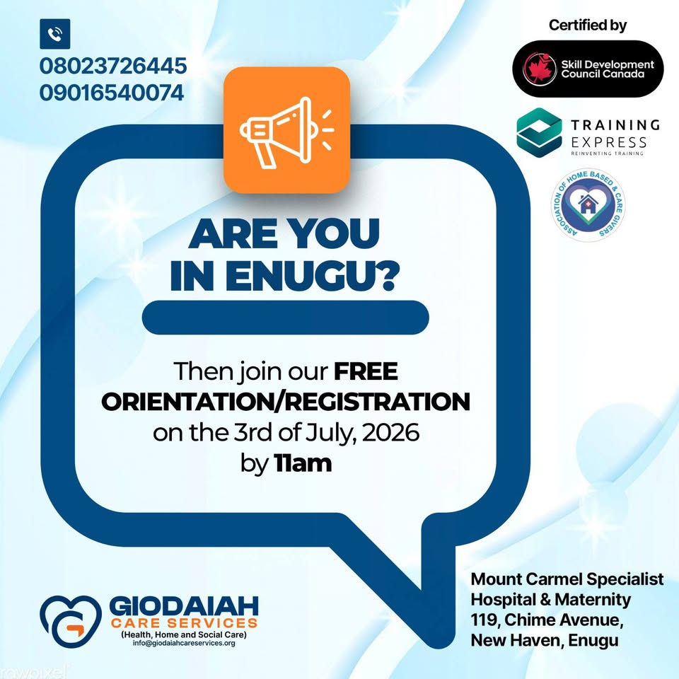 Giodaiah Care Services Ltd  Facebook ad