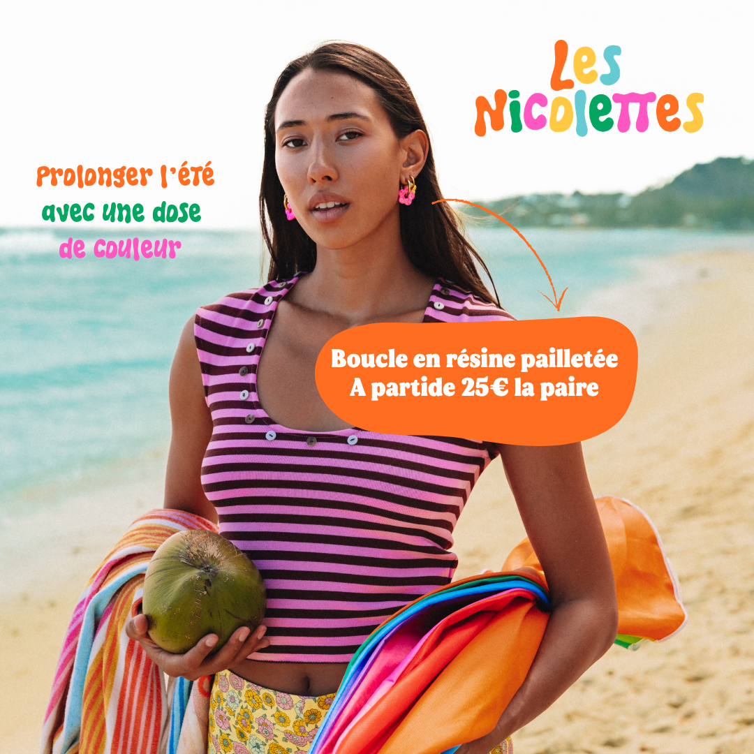 Les Nicolettes Facebook ad: -10% avec le code BIENVENUE