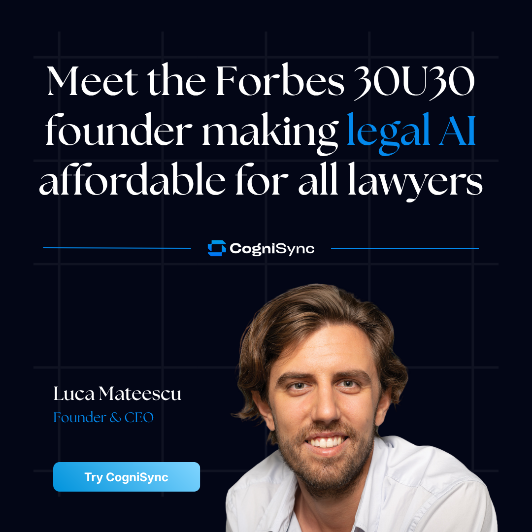 CogniSync AI Facebook ad: AI Built for Solo Lawyers, $69/month