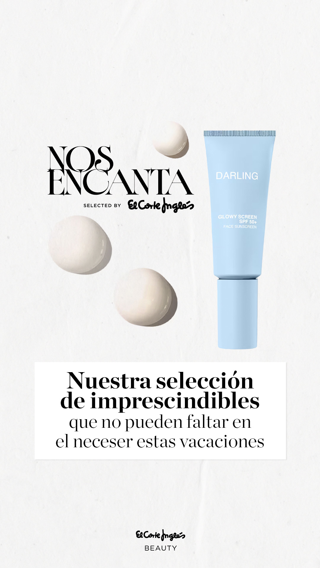El Corte Inglés BEAUTY Facebook ad