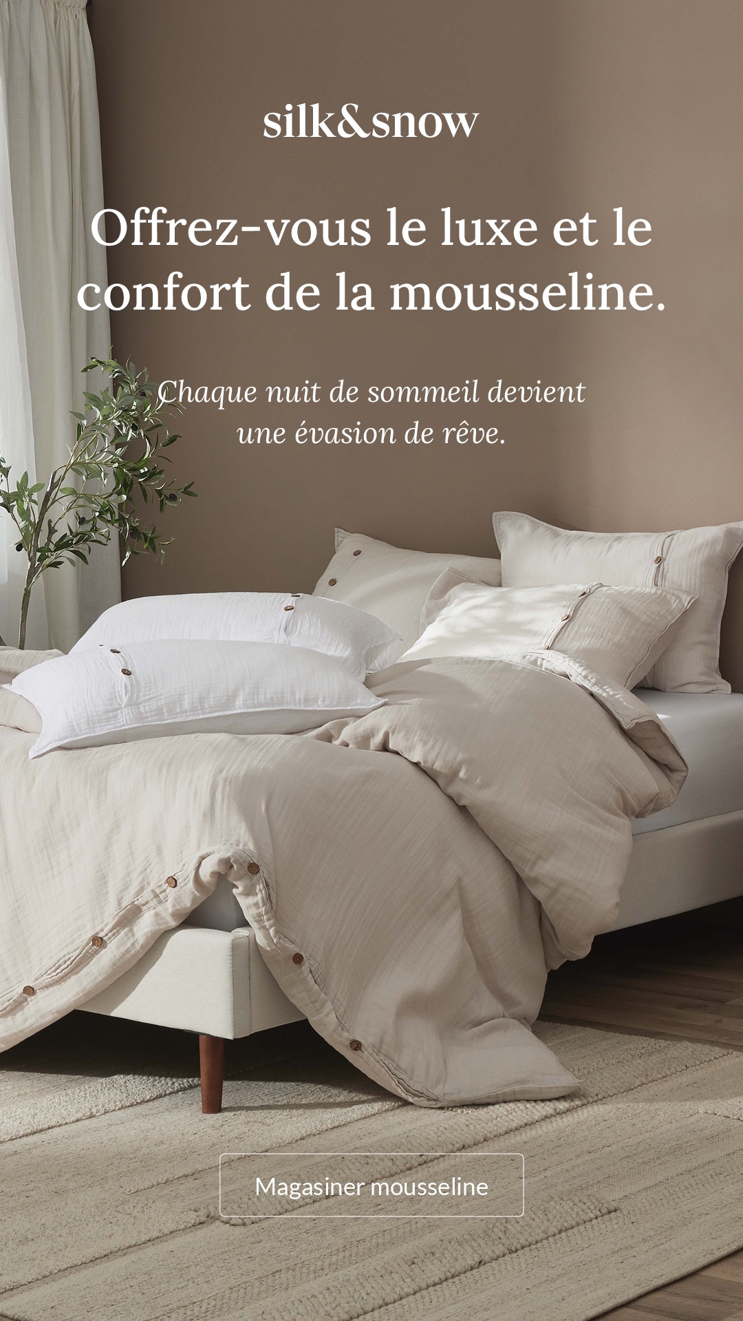 Maison Silk & Snow Facebook ad