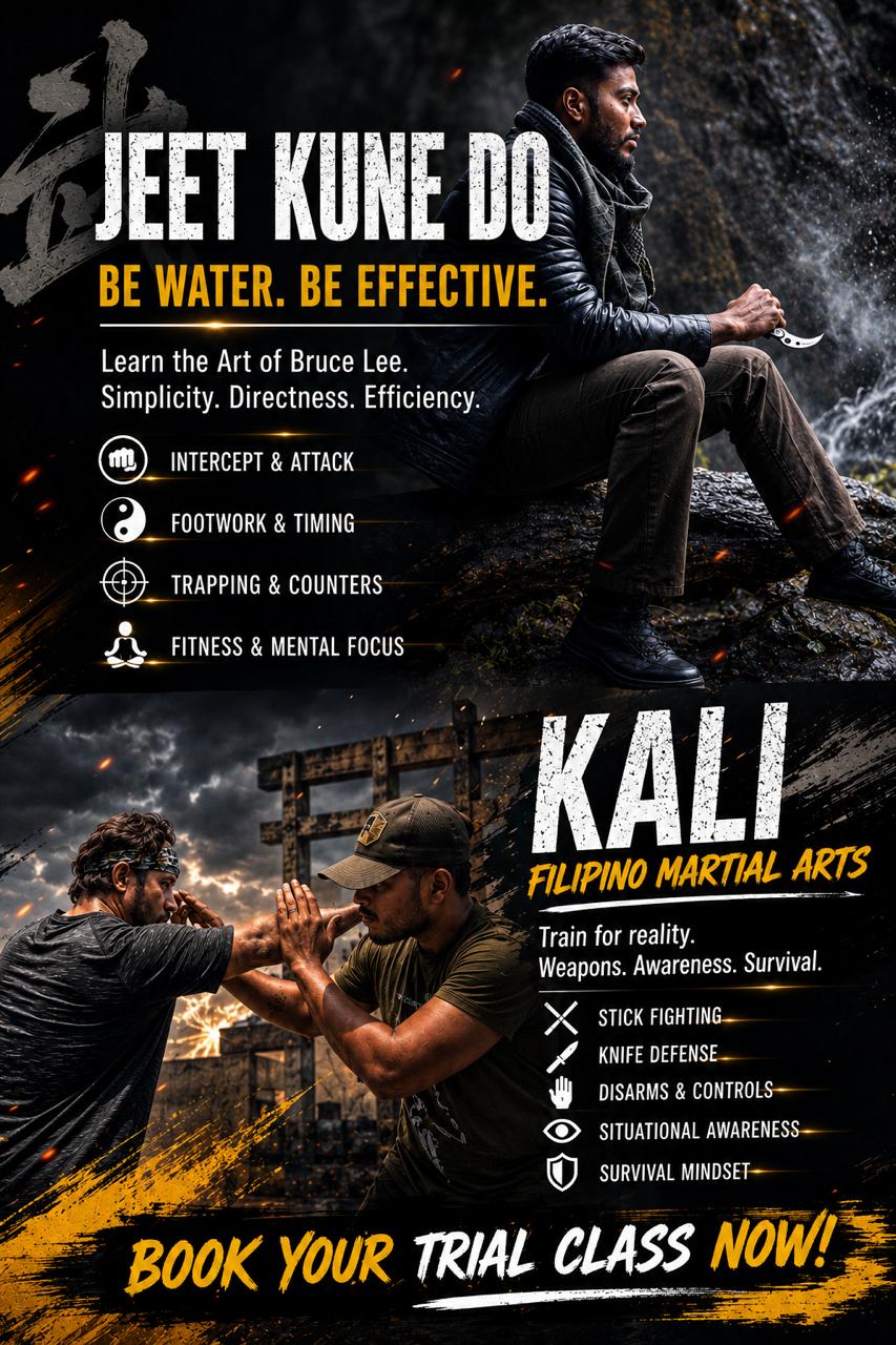 Intercepting Fist Institute-I.F.I Facebook ad: Learn Bruce Lee's Jeet Kune Do