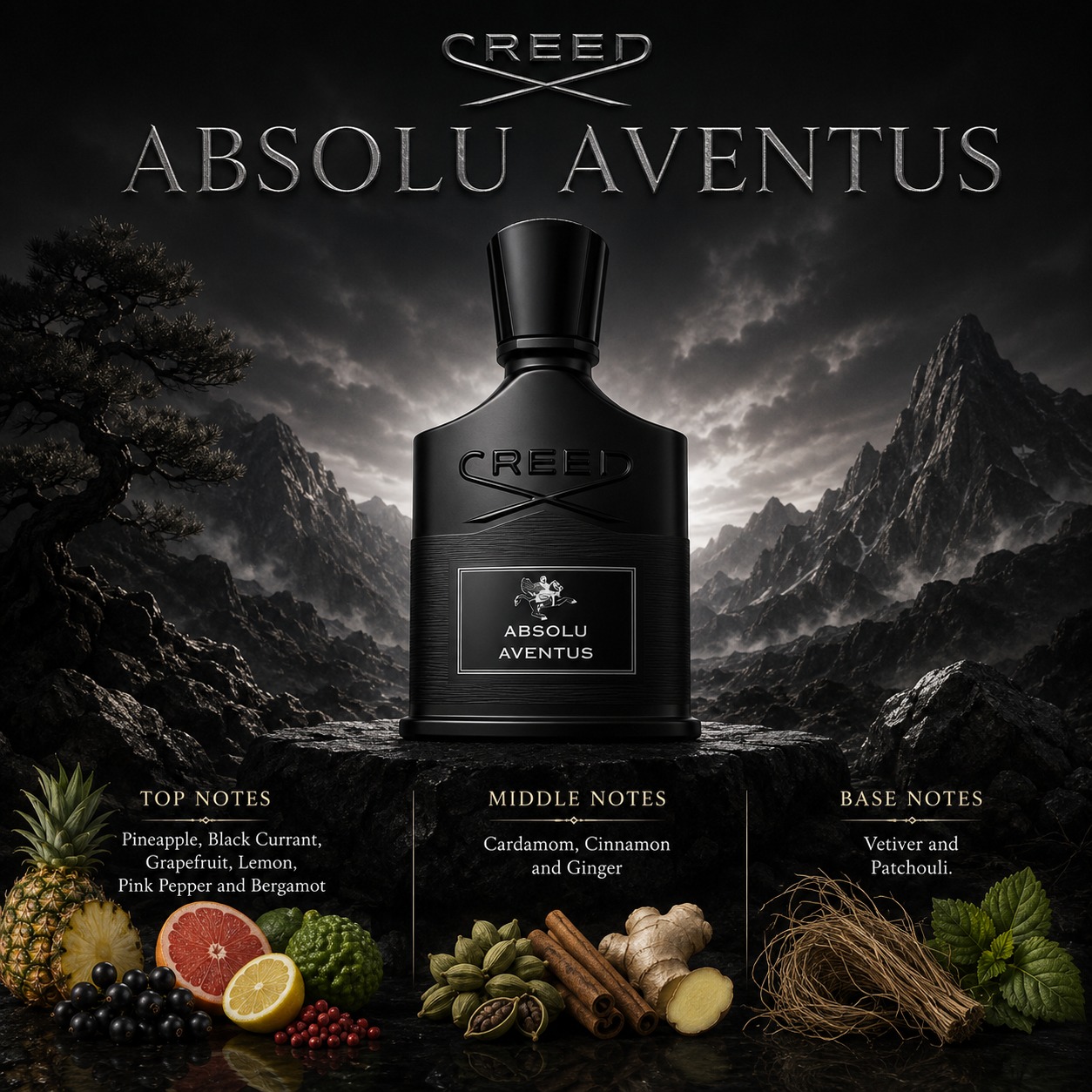 Wise Scents Facebook ad: Six masterpieces. One definitive collection.