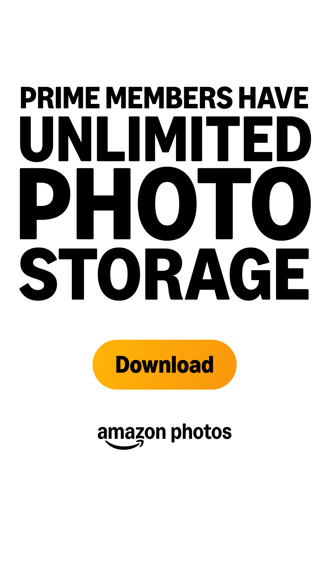 Amazon Photos Facebook ad