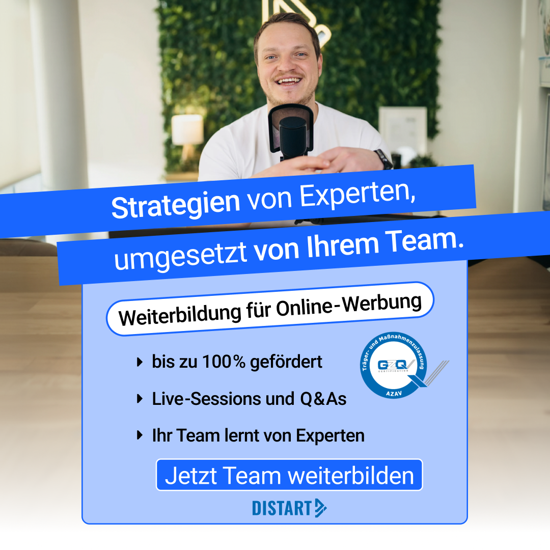 Distart Facebook ad