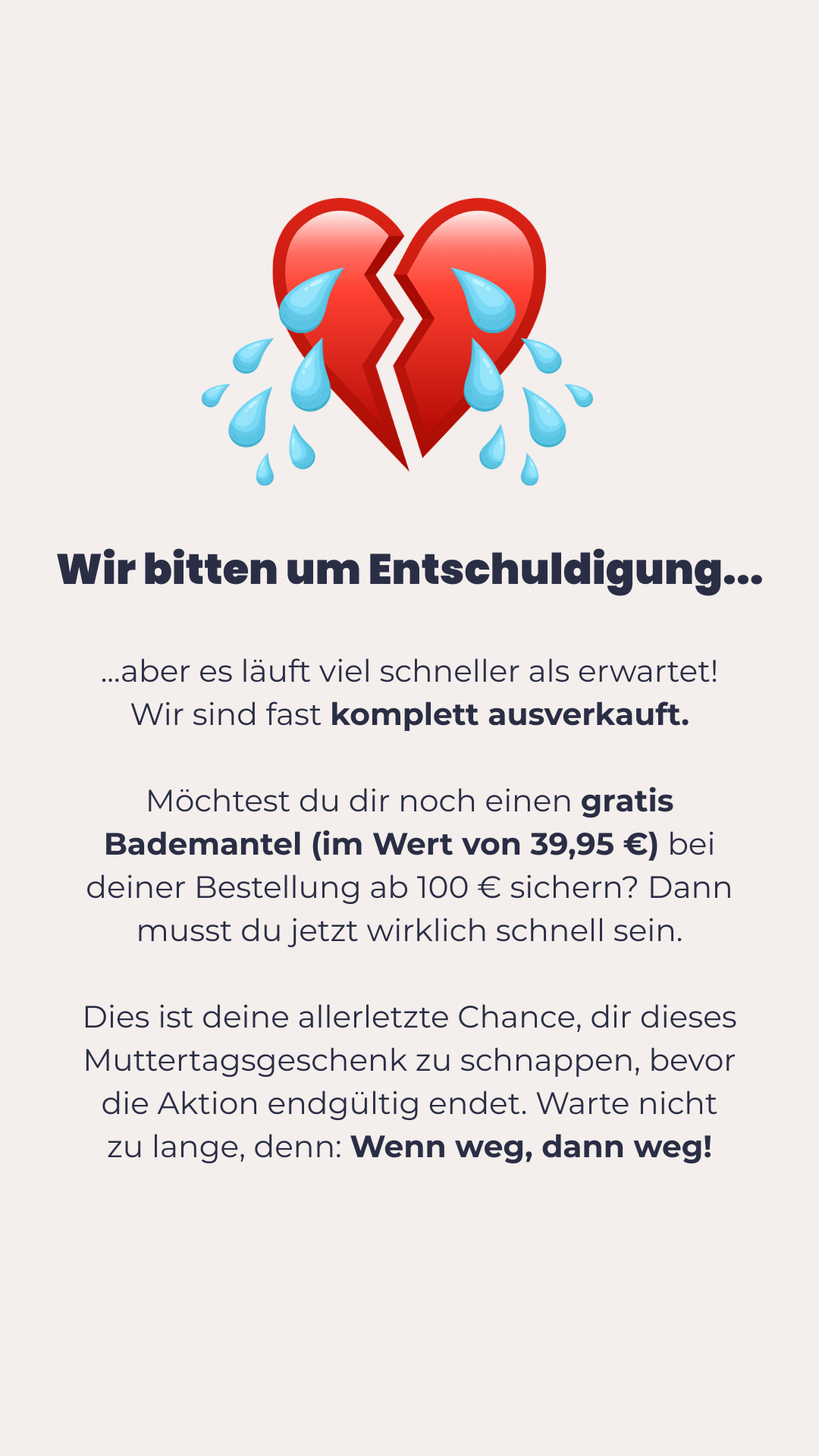 Thehappybed.de Facebook ad