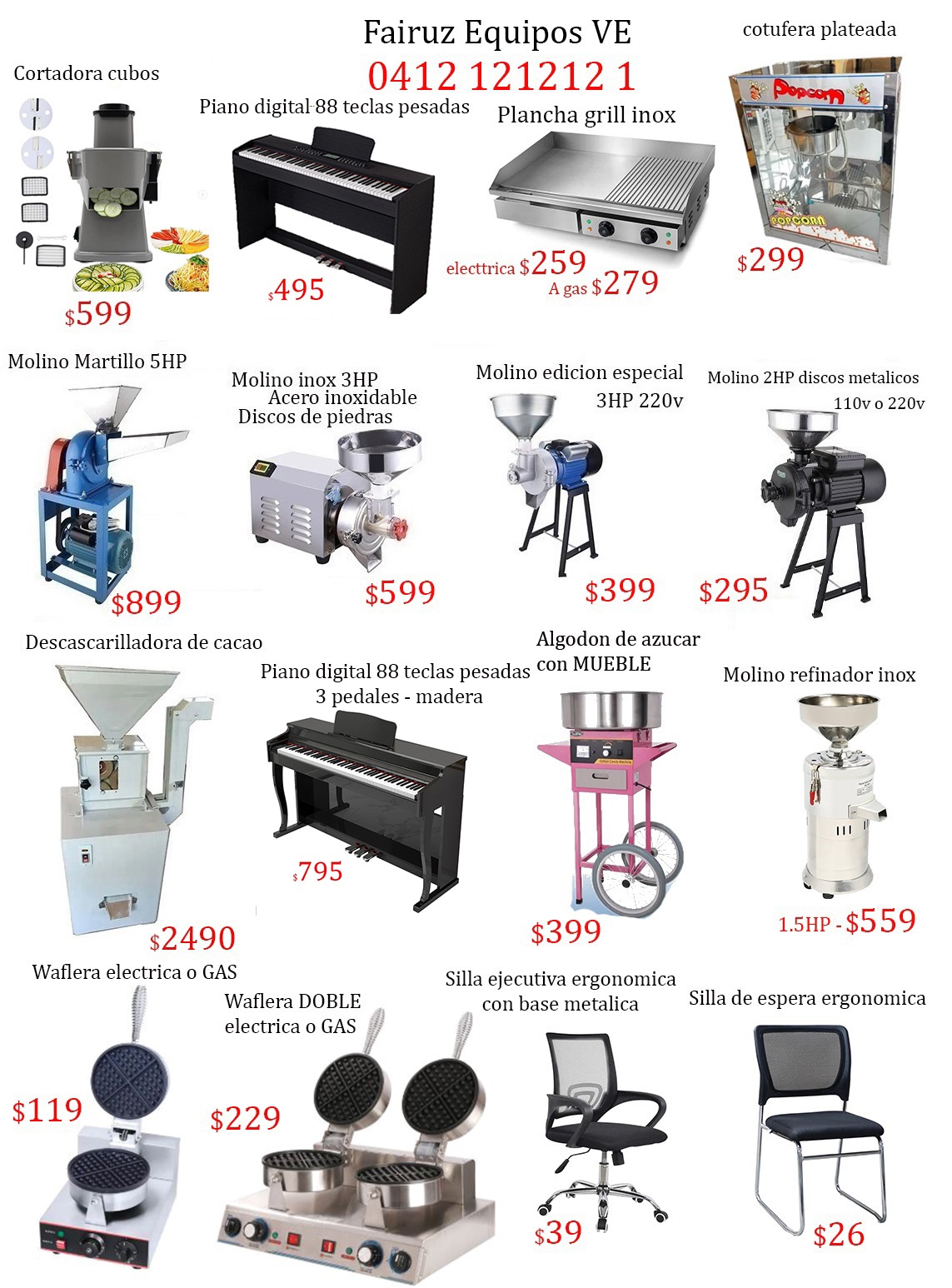 Fairuz equipos industriales VE Facebook ad